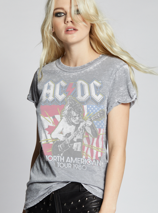 1980 ACDC Tour T-Shirt - Recycled Karma