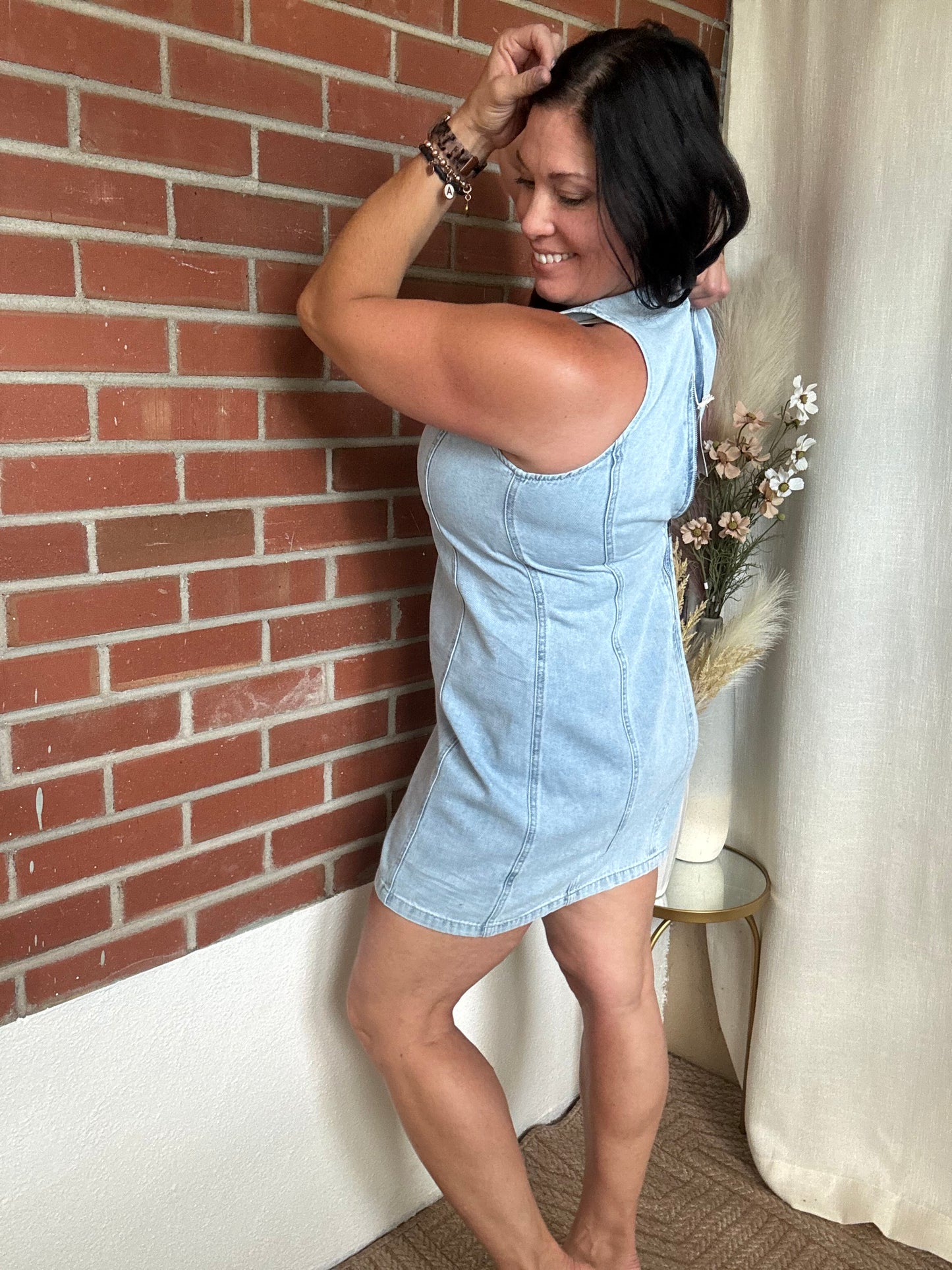 Dahlia Denim Dress