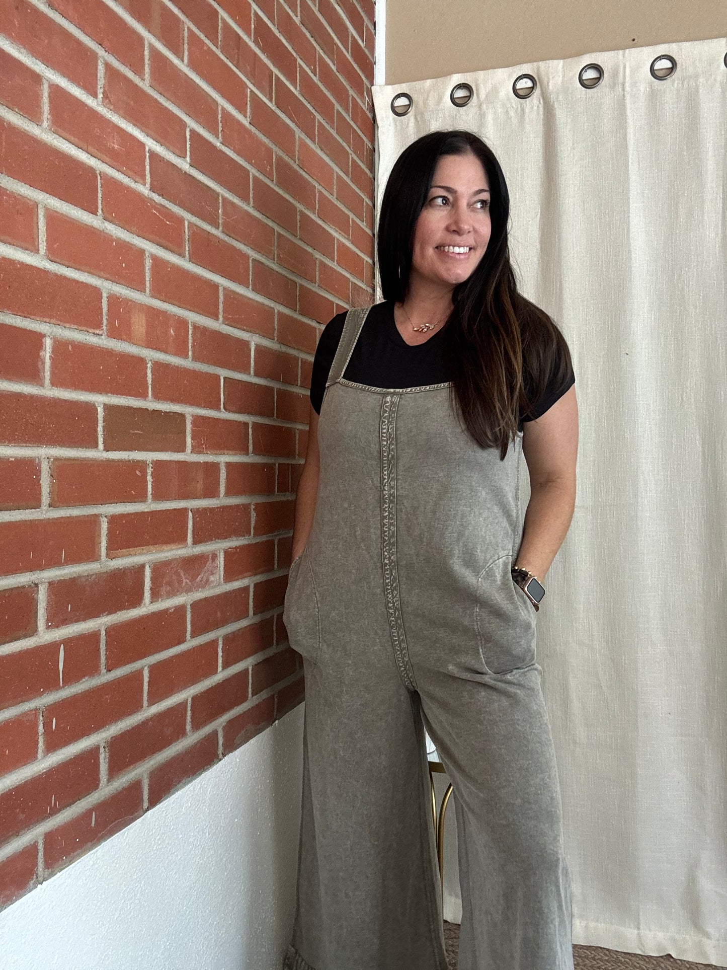 Mineral Wash Jumpsuit