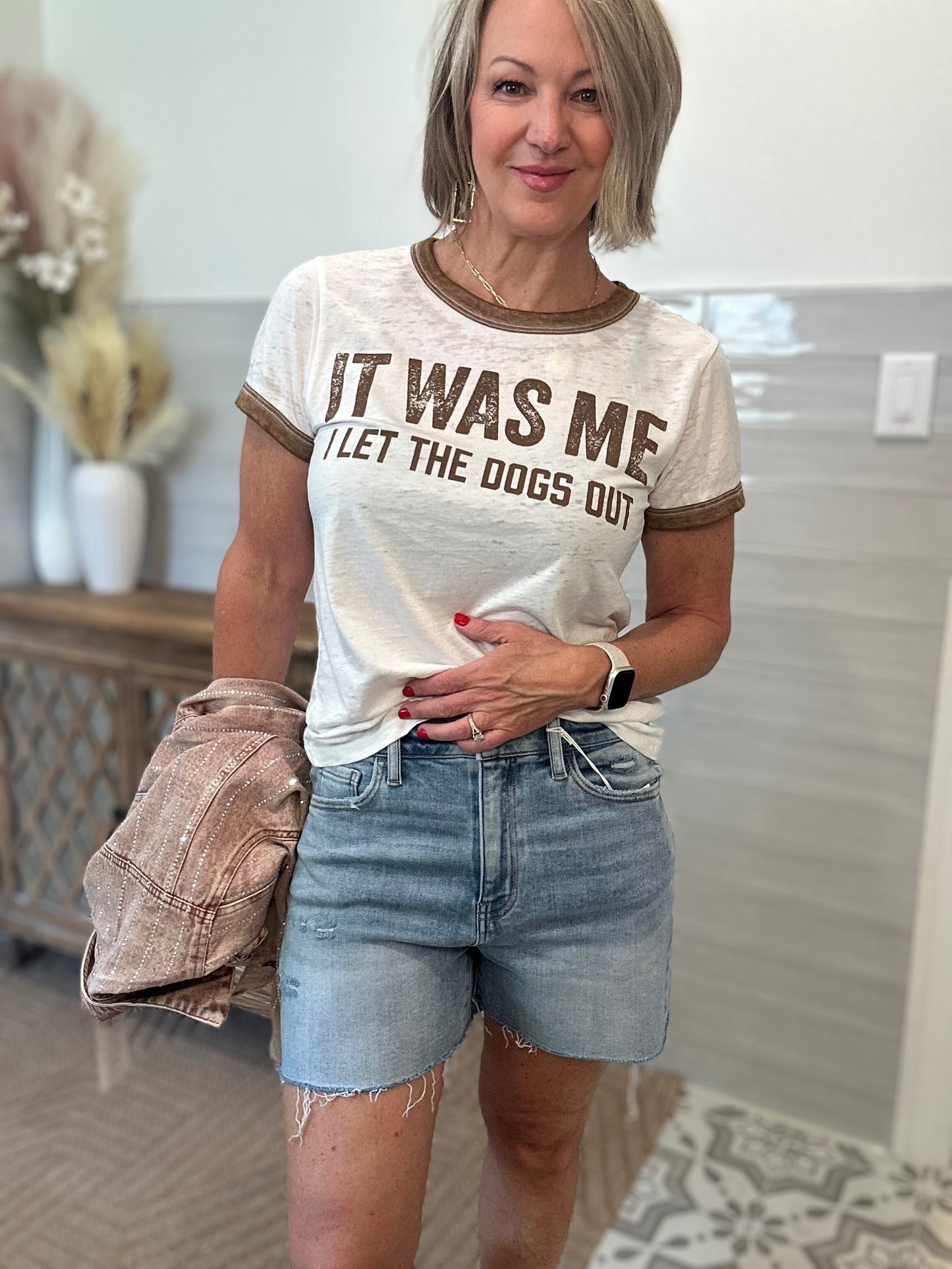 I Let the Dogs Out T-Shirt