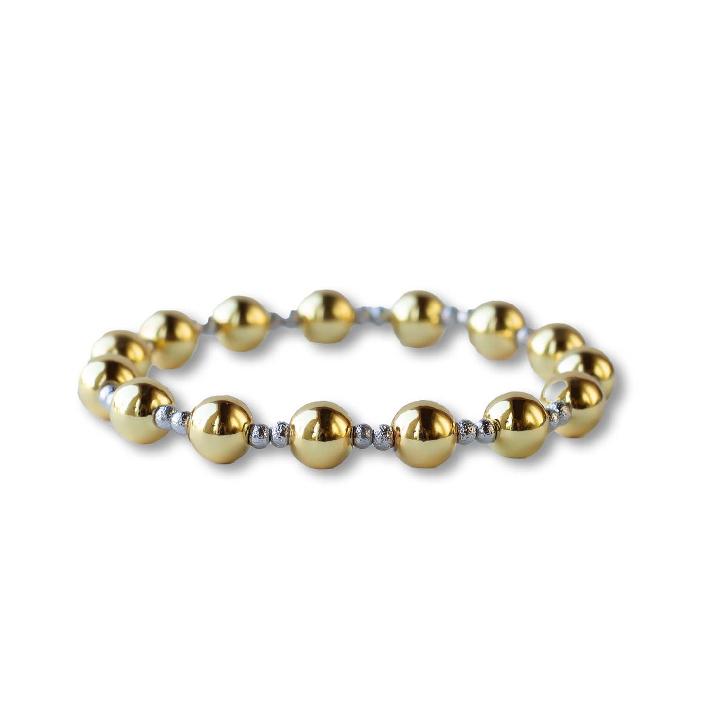 Gold Beaded Bracelet Collection