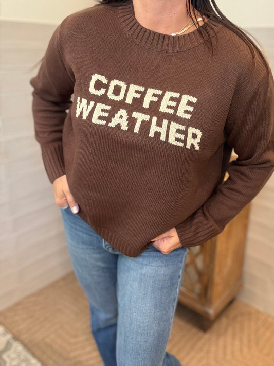 Coffee Weather Sweater