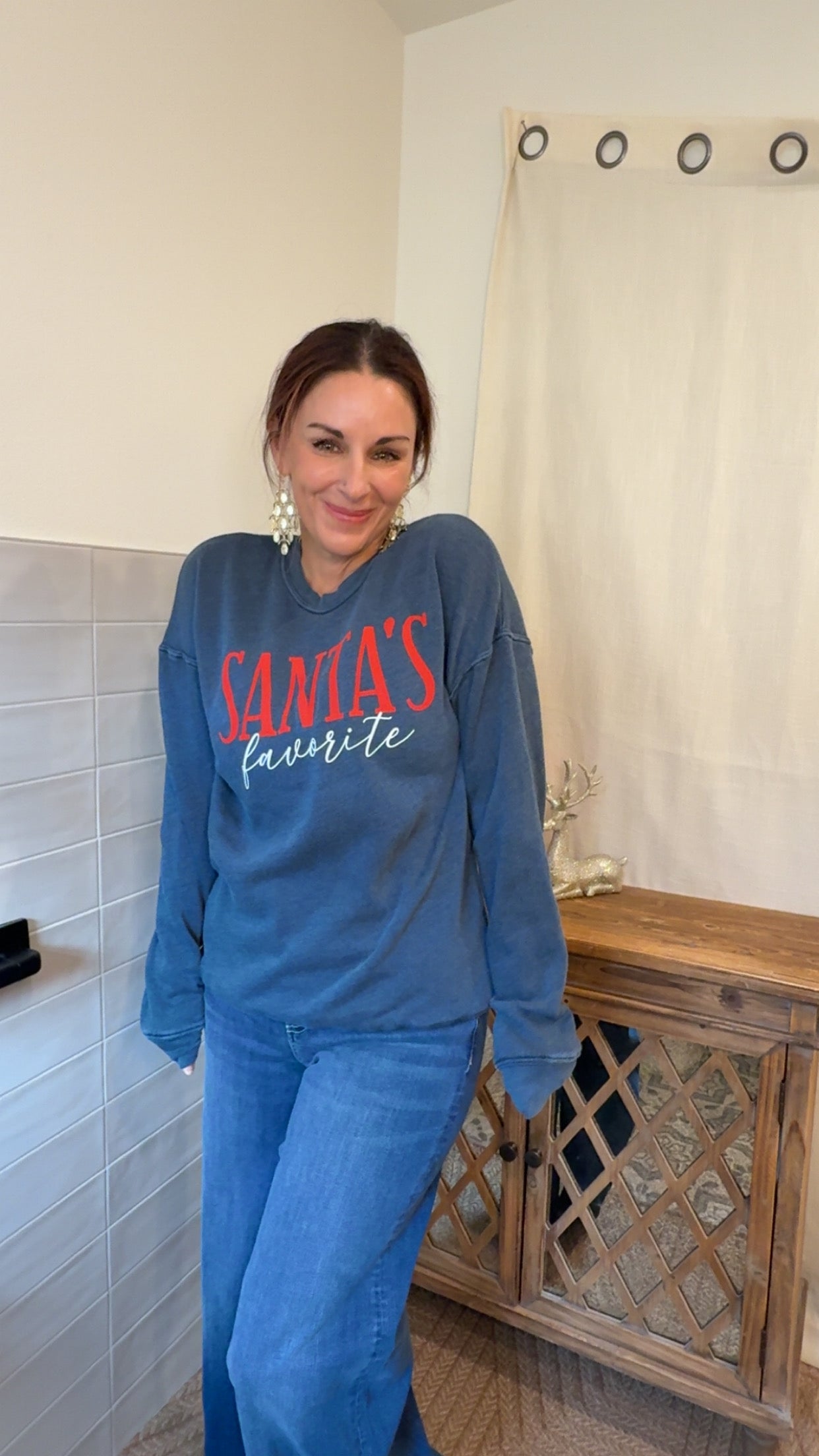 Santa's Favorite - Soft Sweatshirt