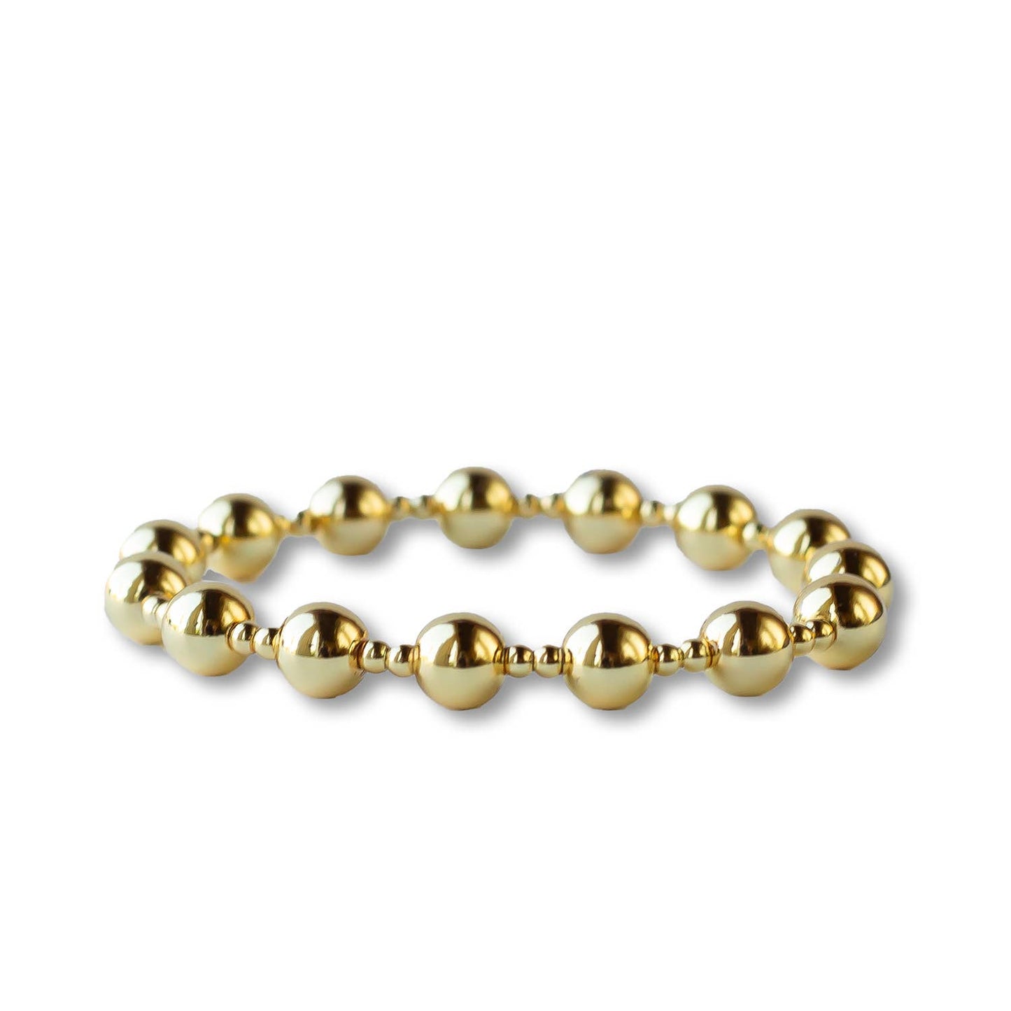 Gold Beaded Bracelet Collection