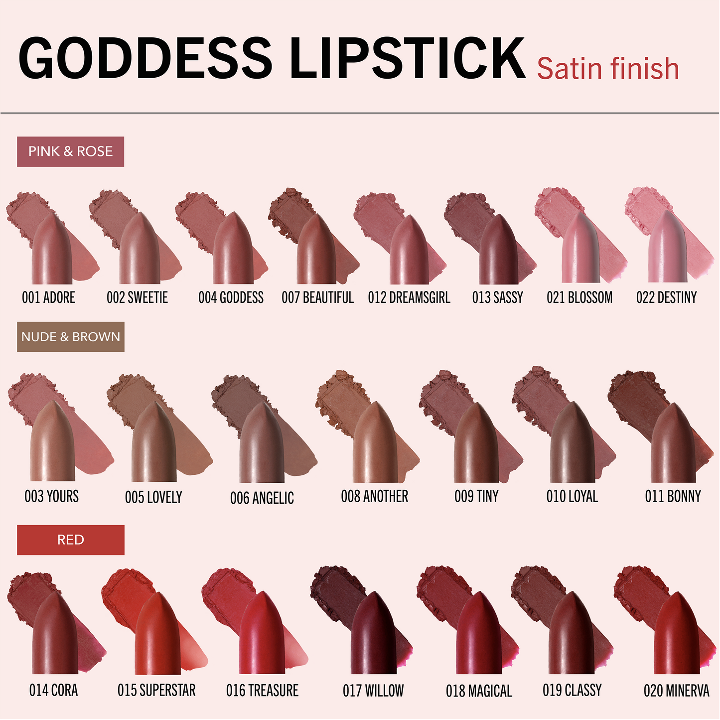 Lip Goddess Lipstick - Goddess