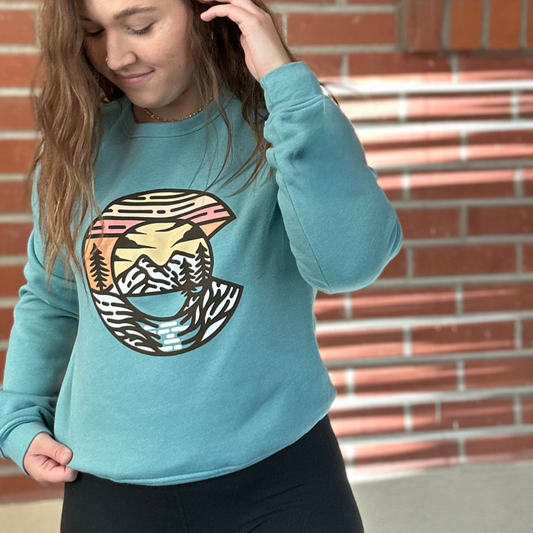 Women's Mountain Crew Neck Sweatshirt