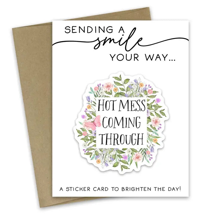 Sticker Greeting Cards - Several Styles