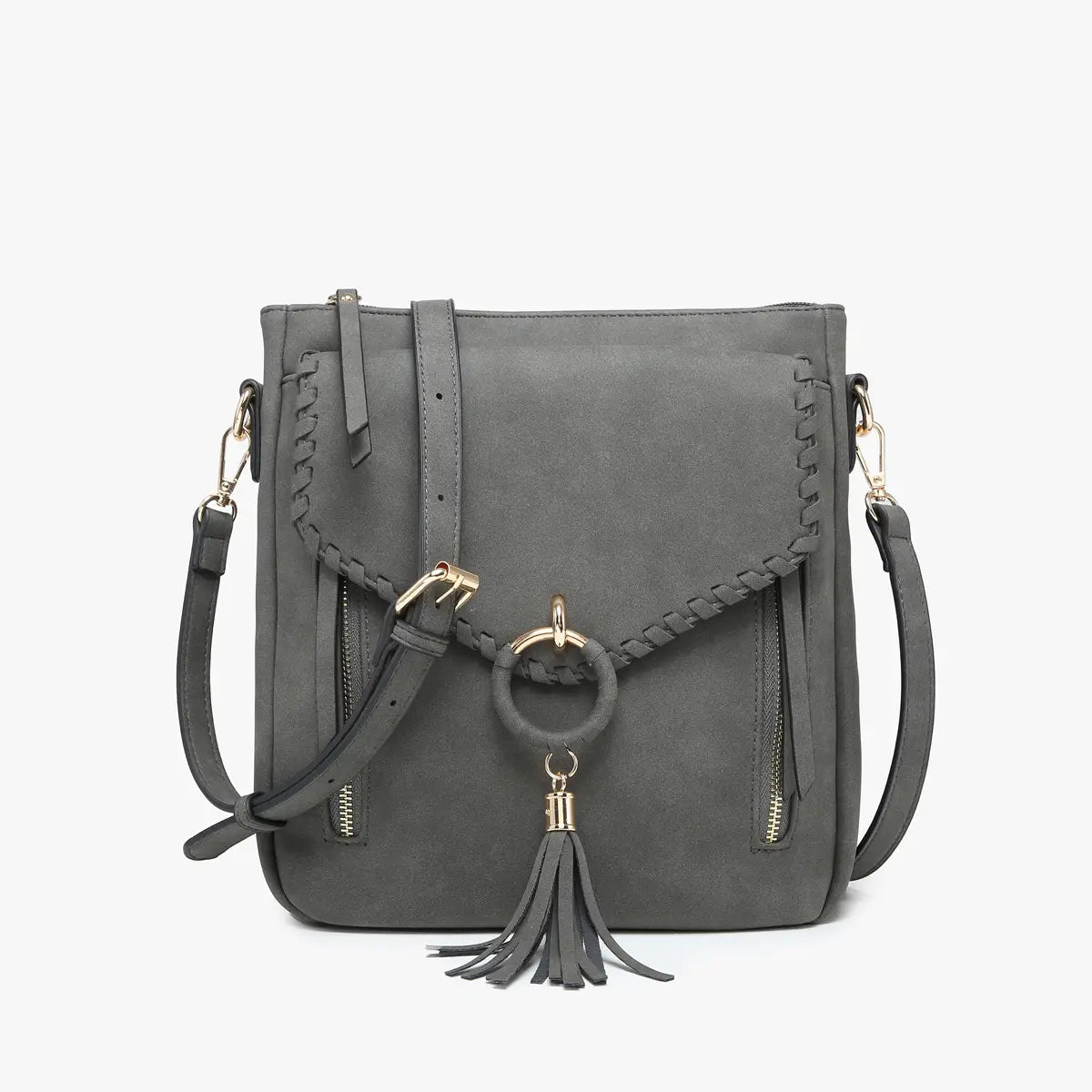 Layla Faux Suede Crossbody