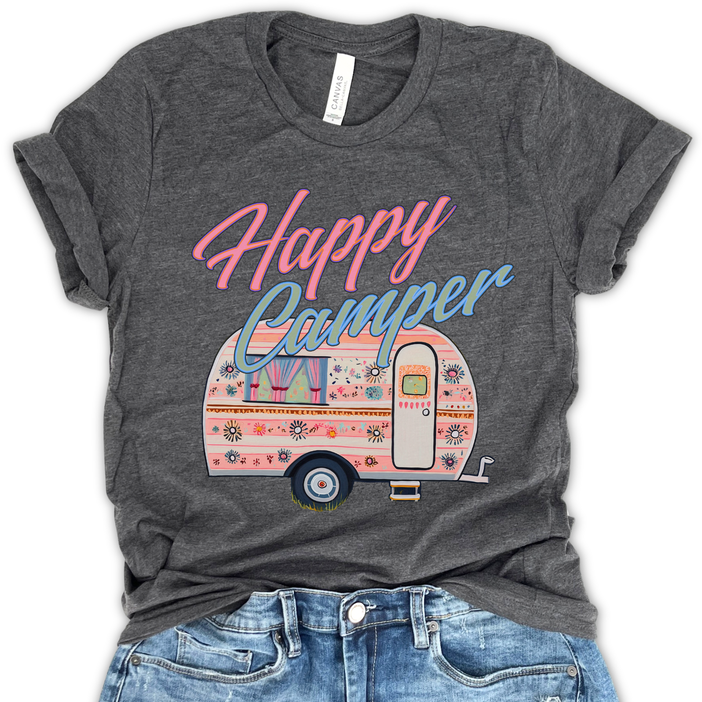 Happy Camper Tee Shirt