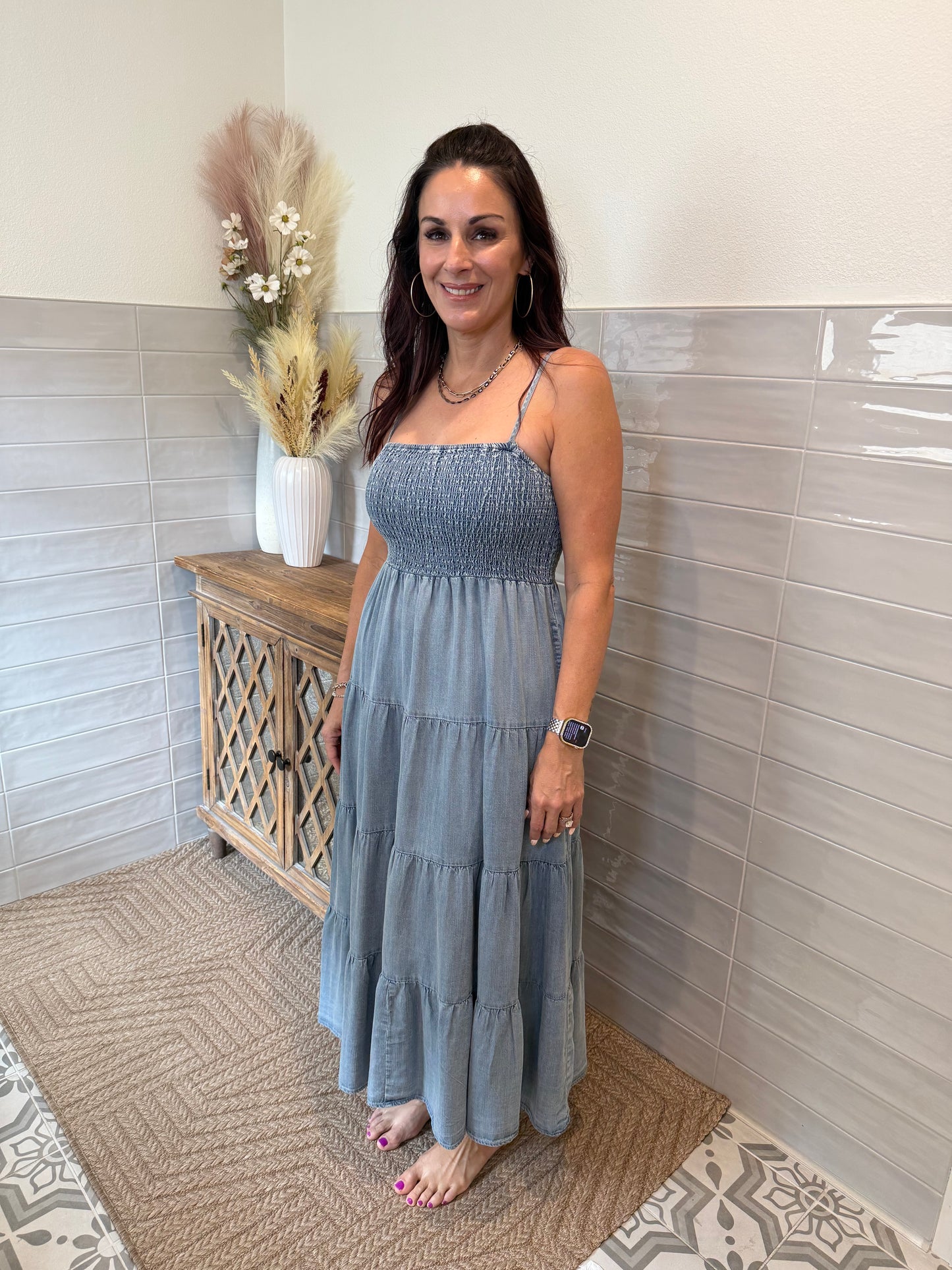 Gali Denim Dress