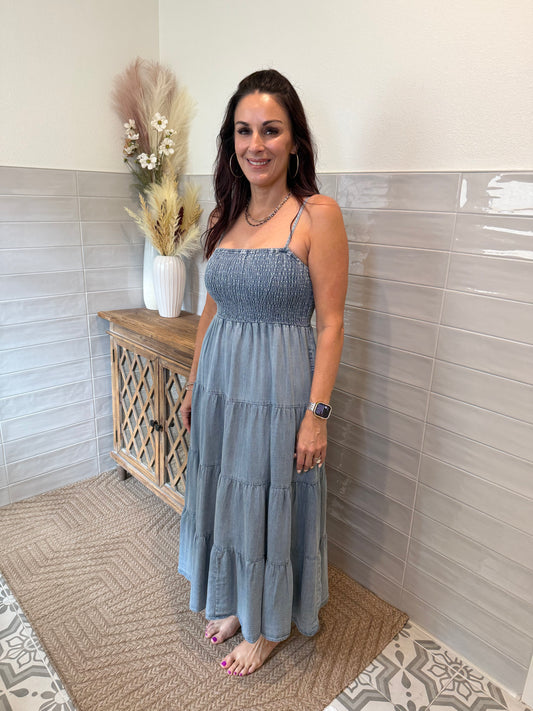 Gali Denim Dress
