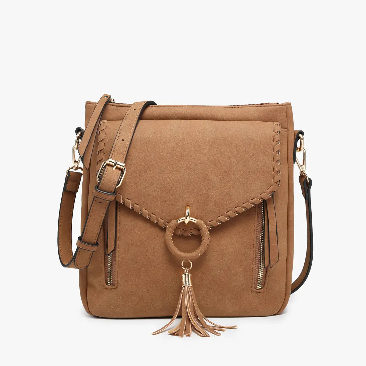 Layla Faux Suede Crossbody