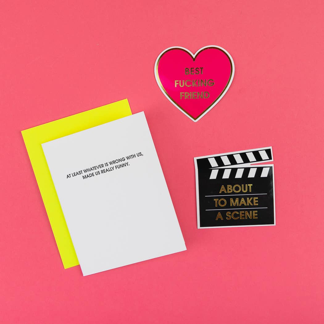 Best Fucking Friend - Sticker