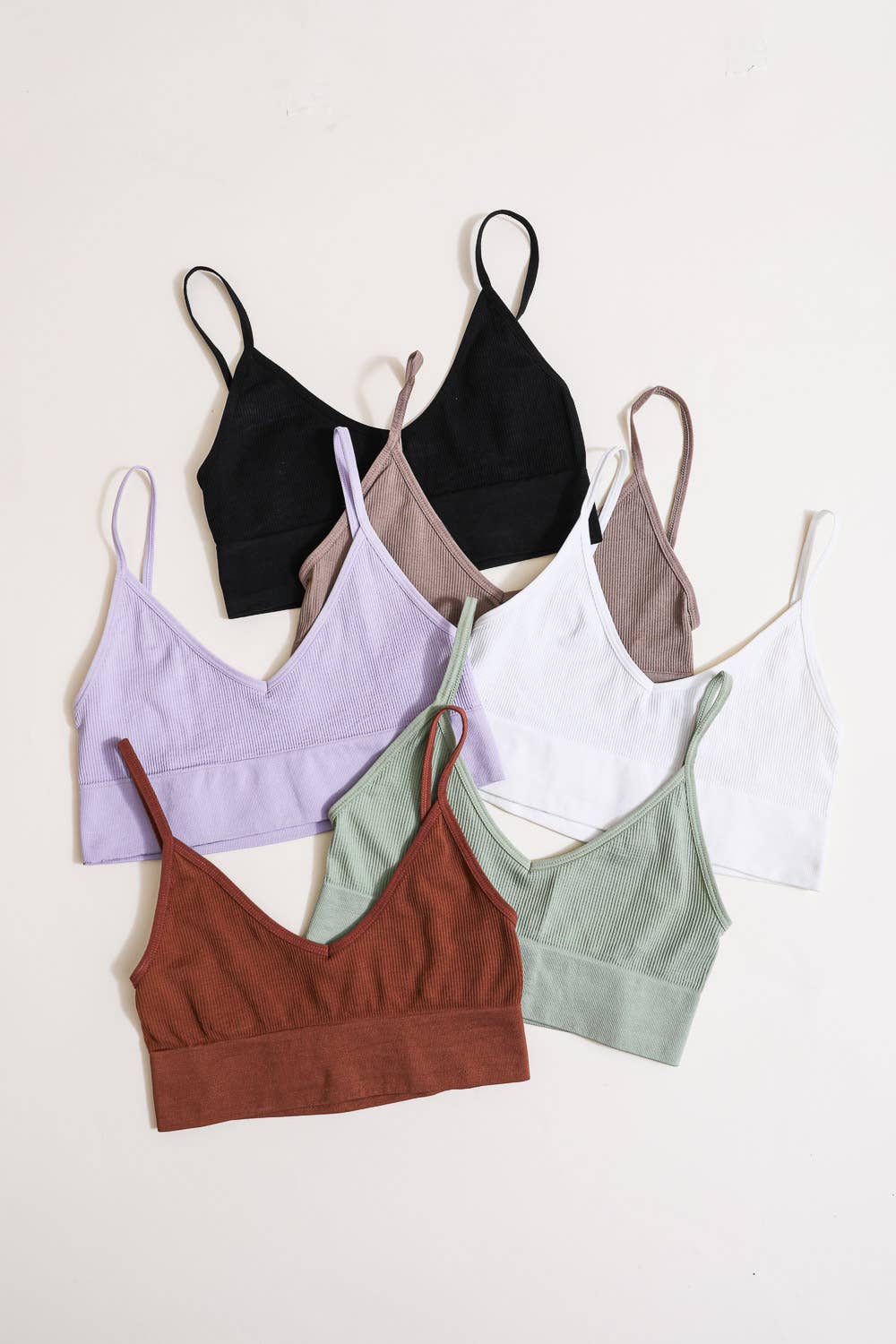 Low Back Basic Seamless Bralette: M/L