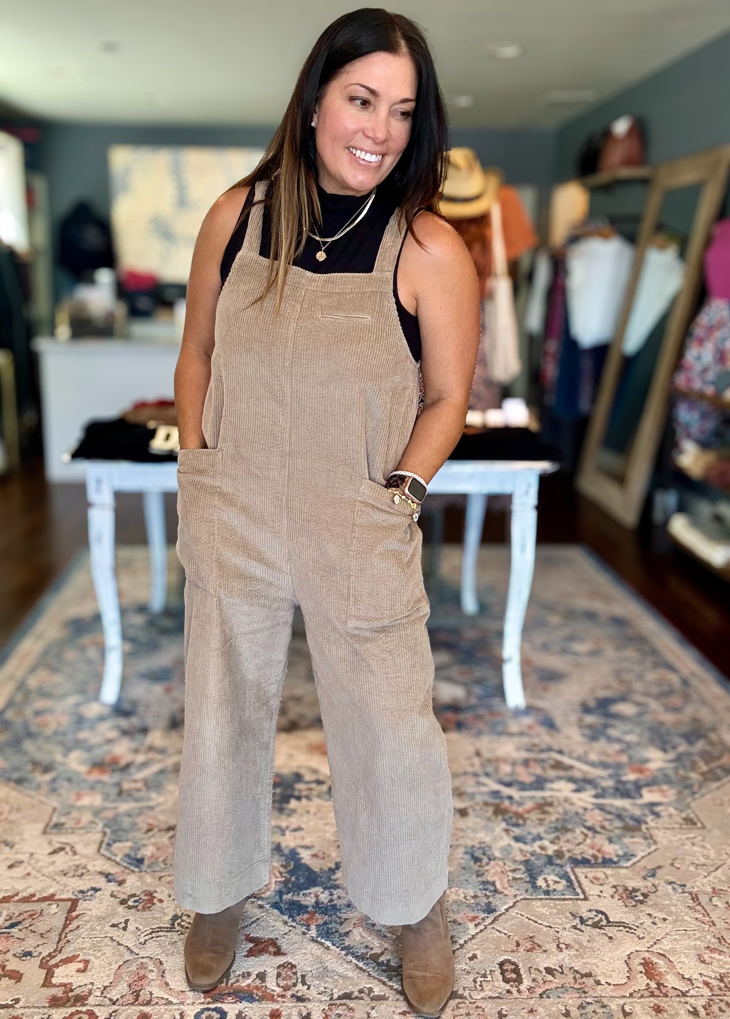 Corduroy Jumpsuit