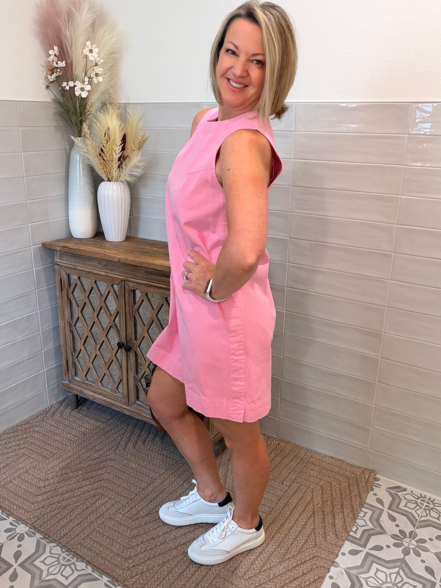 Pink Mini Dress