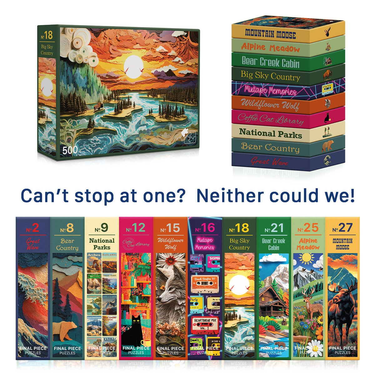 Big Sky Country Puzzle - 1000 Piece