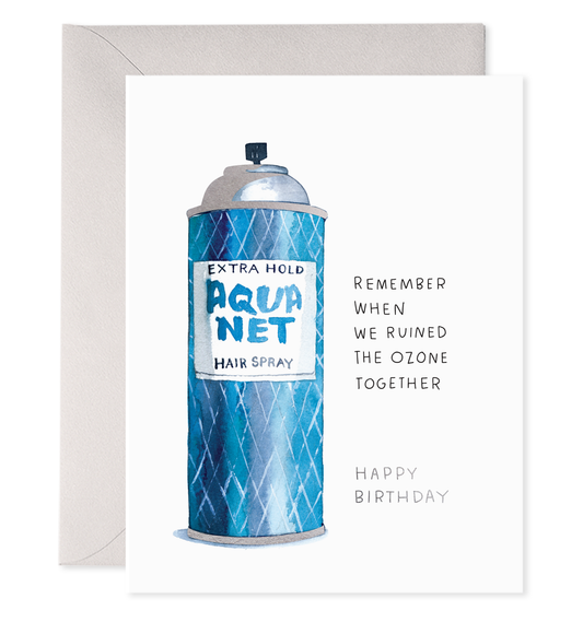 Aquanet  |Greeting Card