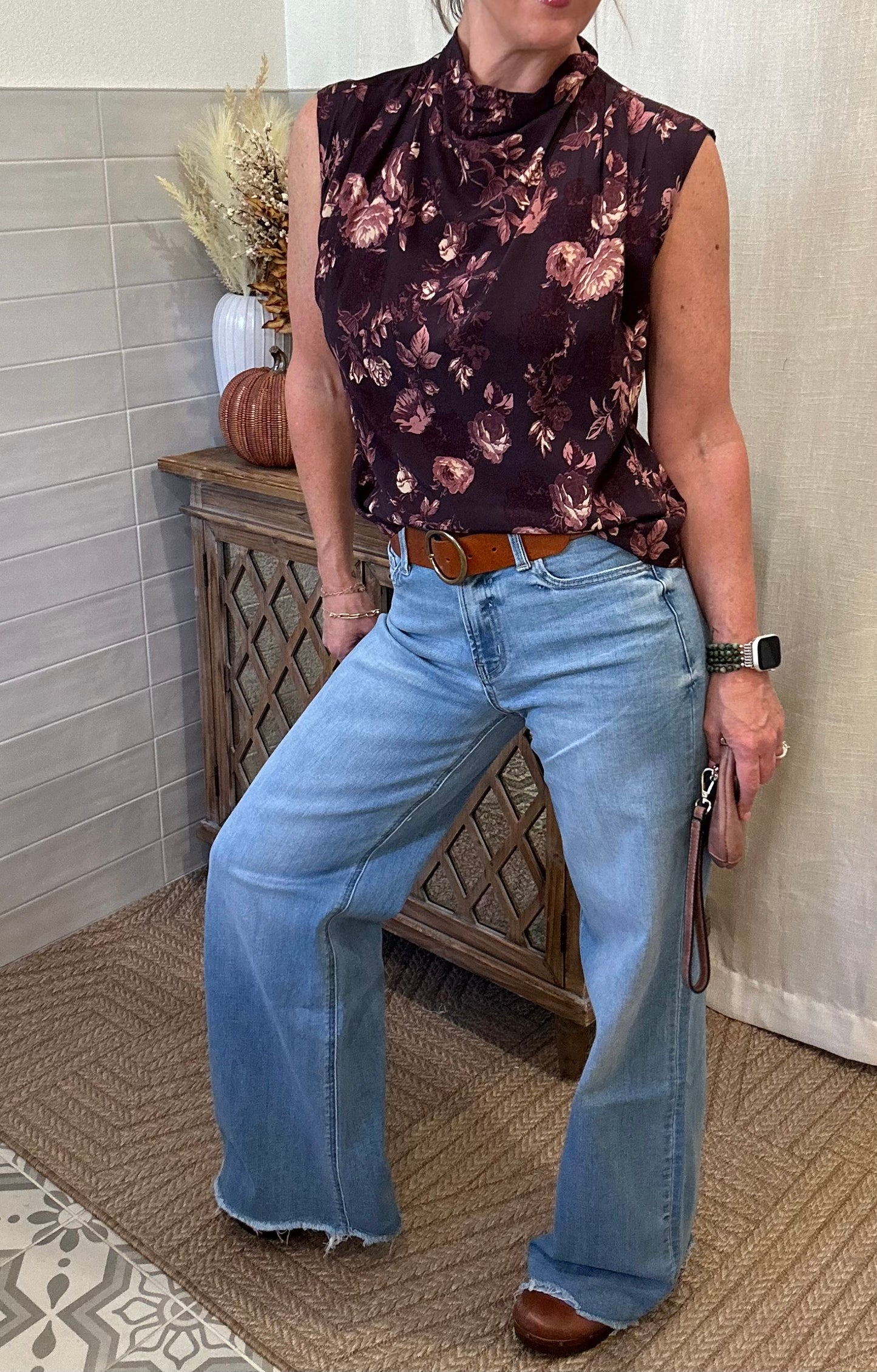 Toll High Rise Wide Jeans