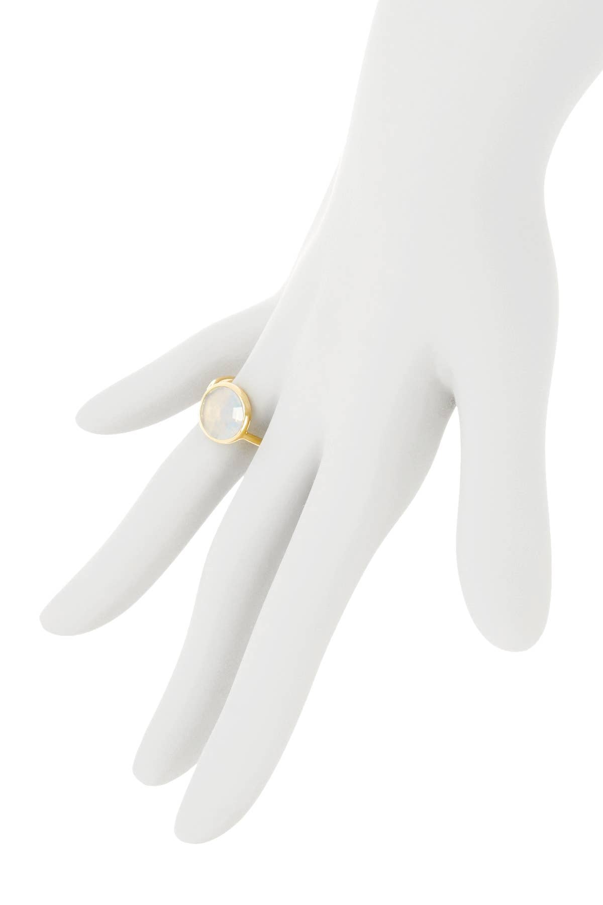 Moonstone Crystal Ring