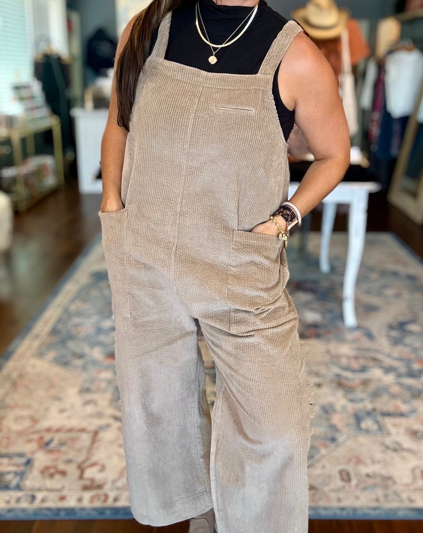 Corduroy Jumpsuit