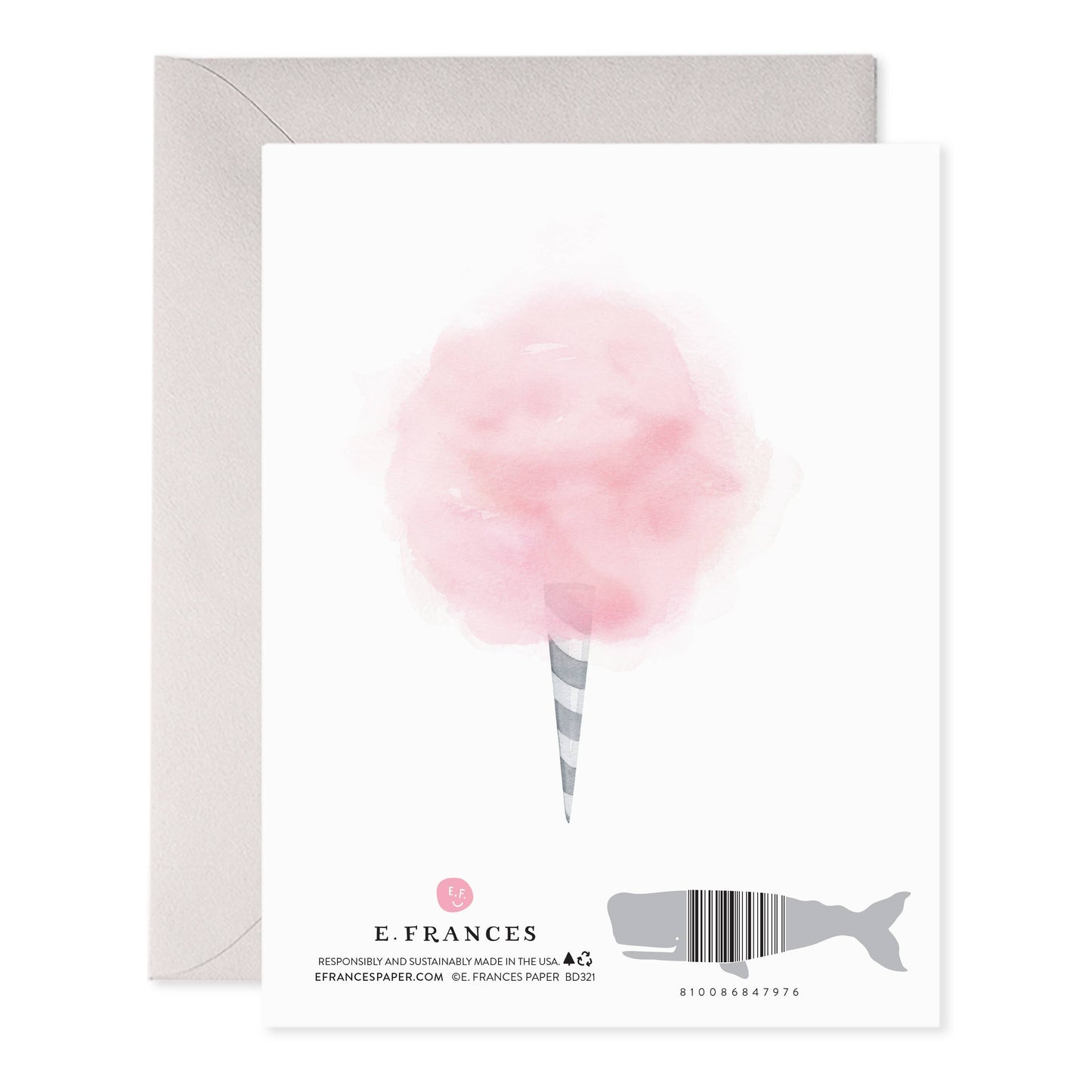 Cotton Candy Greeting Card