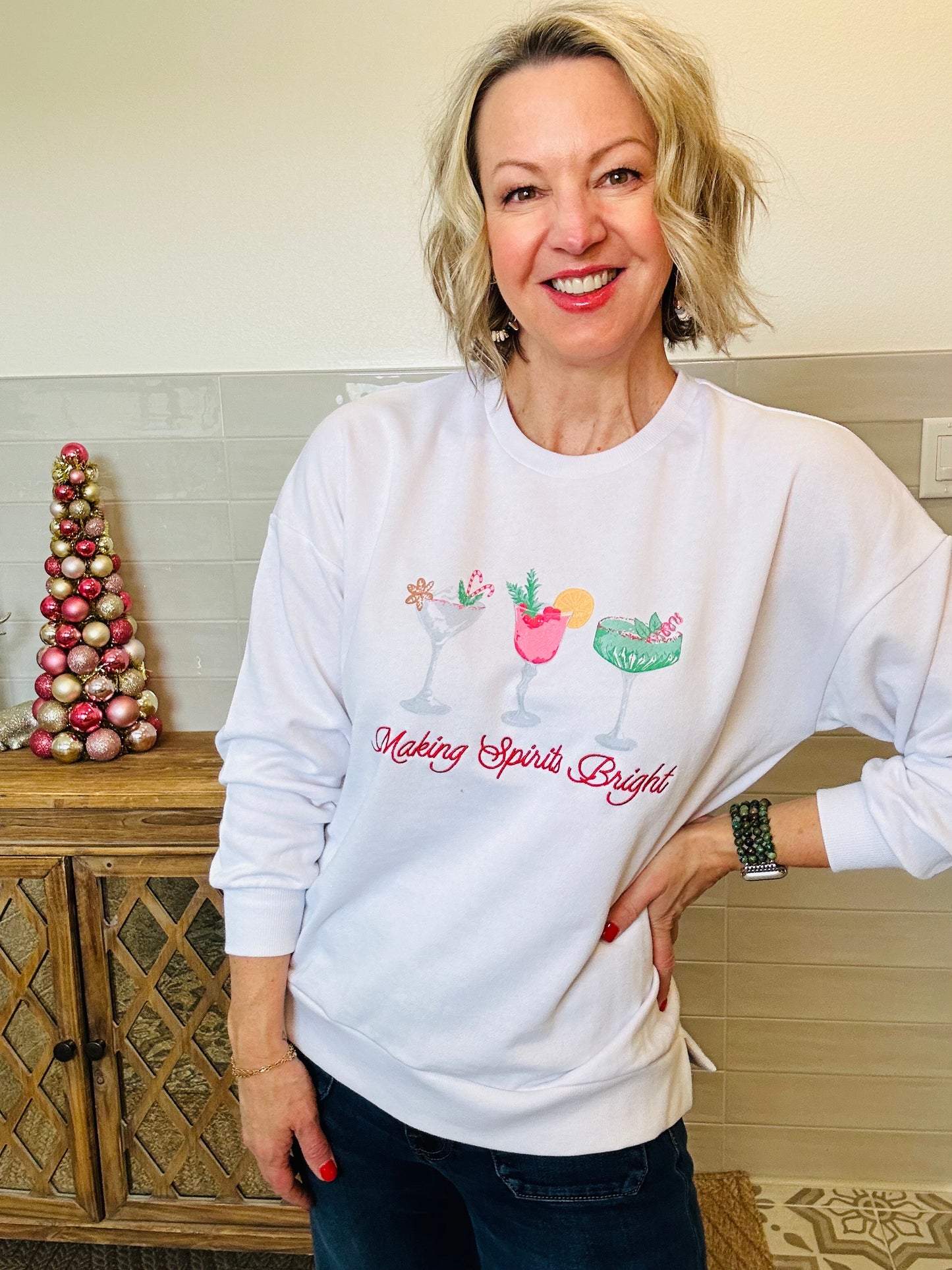Making Spirits Bright Sweatshirt