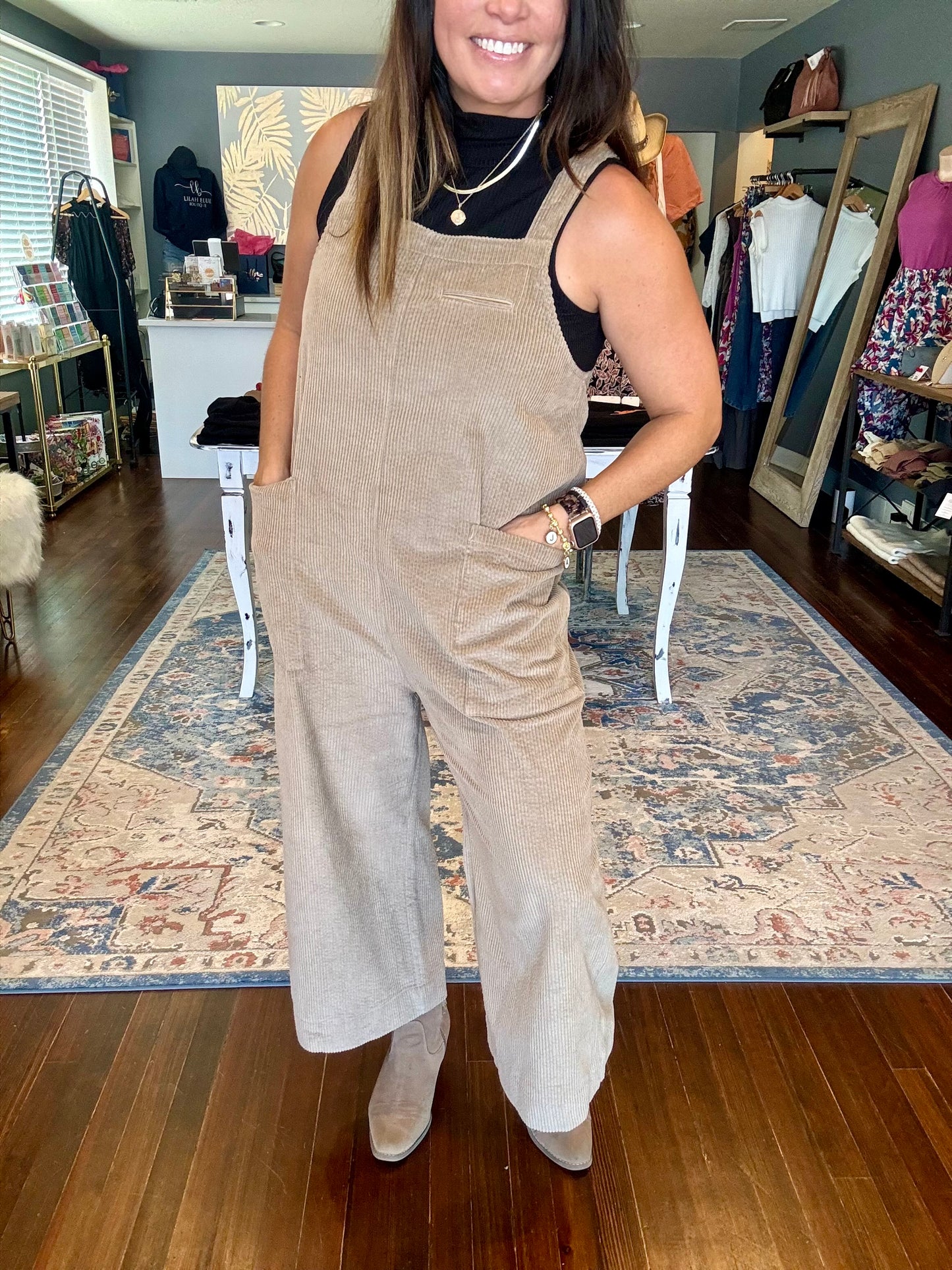 Corduroy Jumpsuit