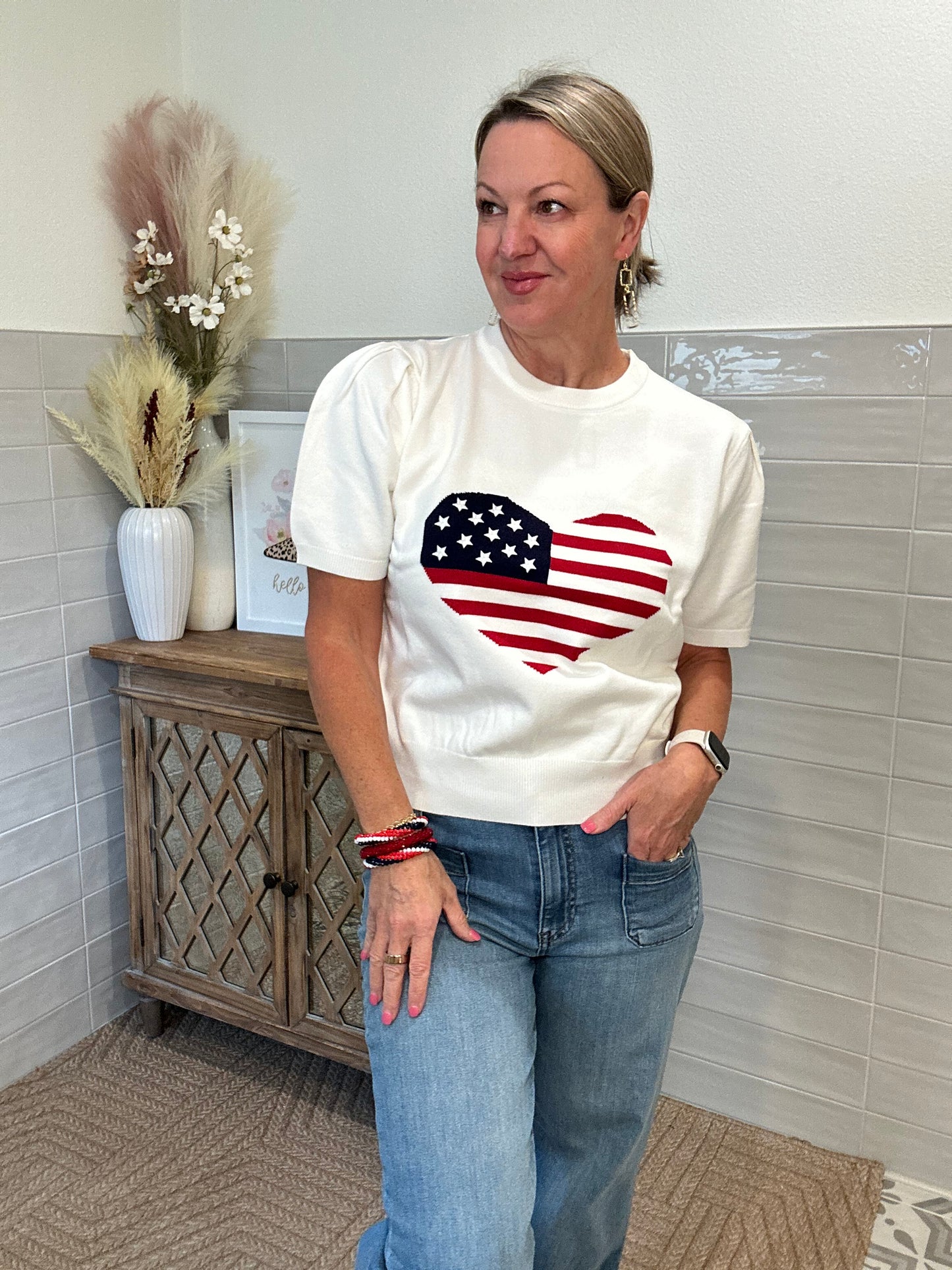 American Heart Sweater