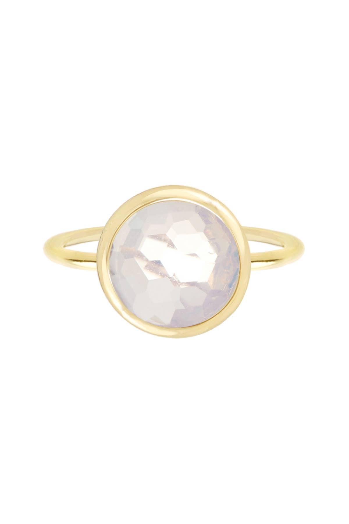 Moonstone Crystal Ring