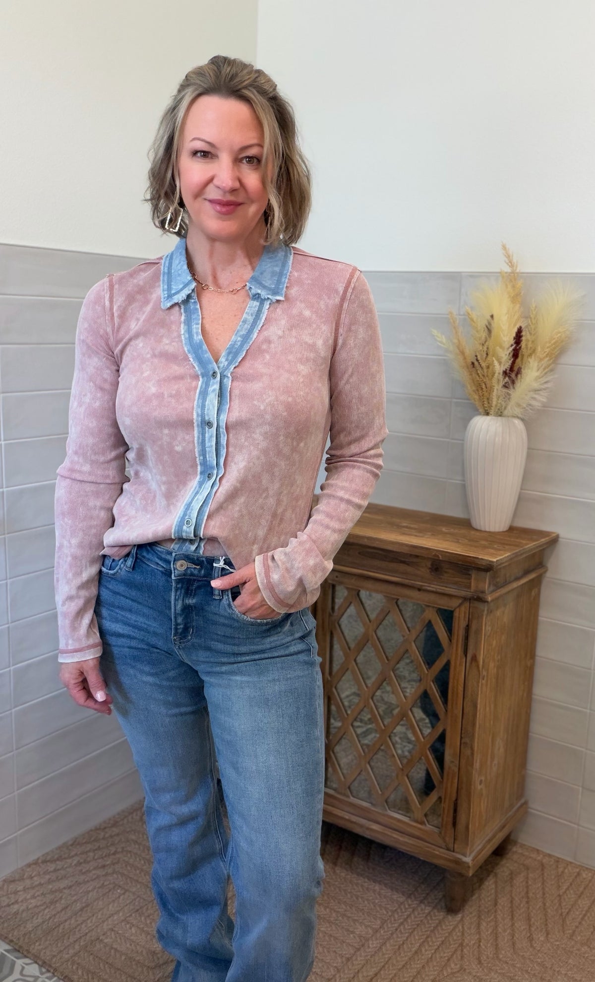 Mid Rise Bootcut Jeans