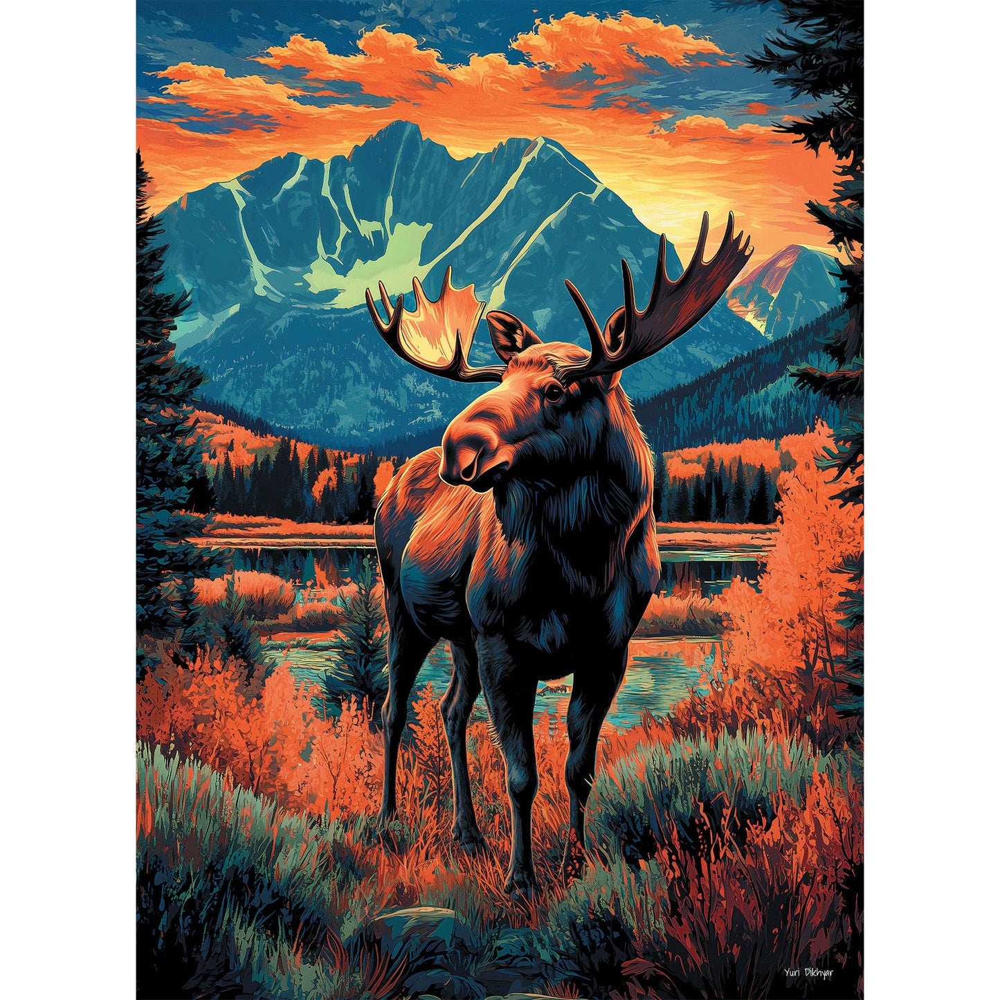 Mountain Moose Puzzle
