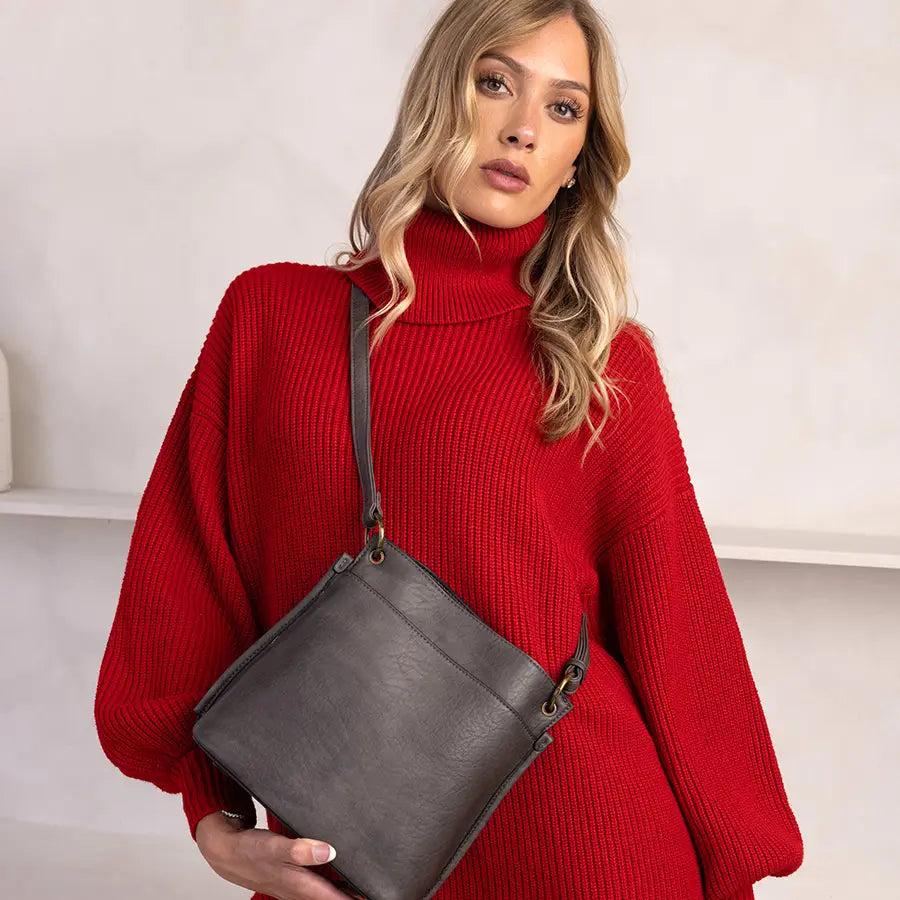 Sutton Distressed Crossbody