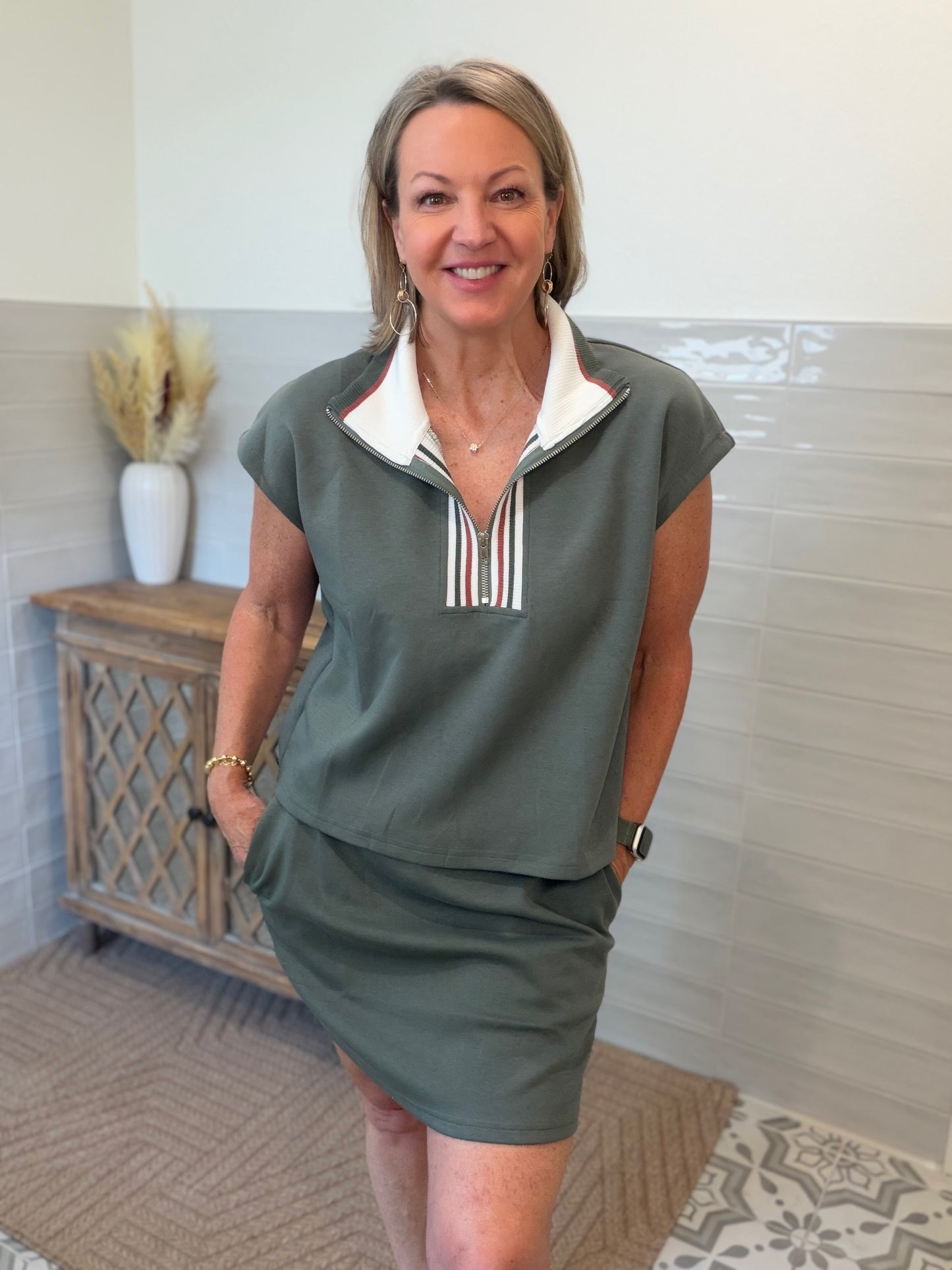 Casual Olive Set
