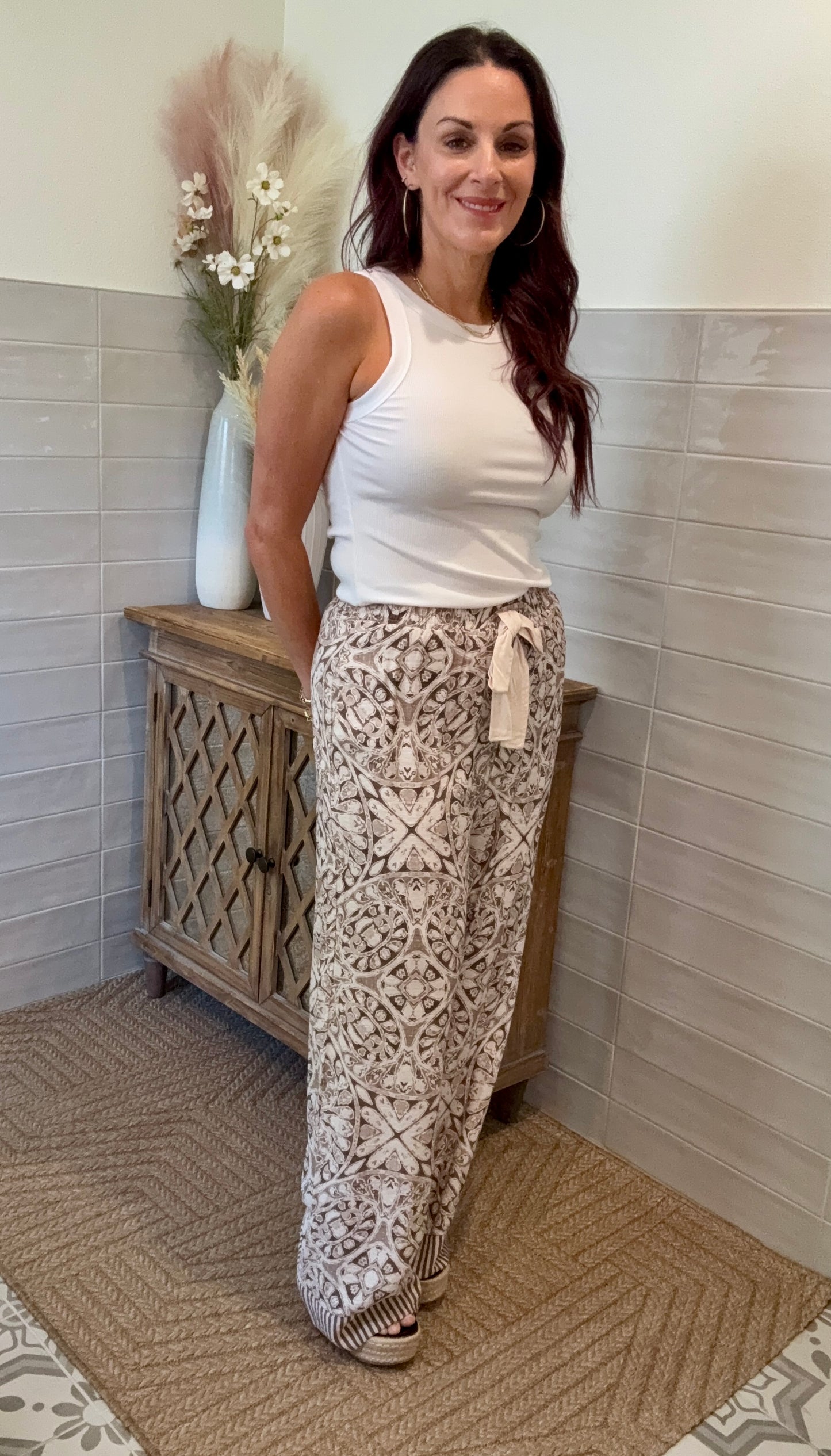 Taupe Flow Pants