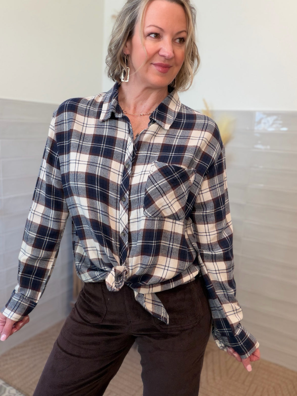 Mason Plaid Flannel Shirt