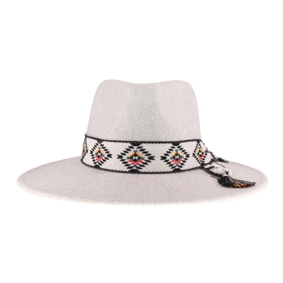 Aztec Trim Panama Hat