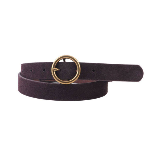 Genuine Suede/Leather Belts - Two Styles