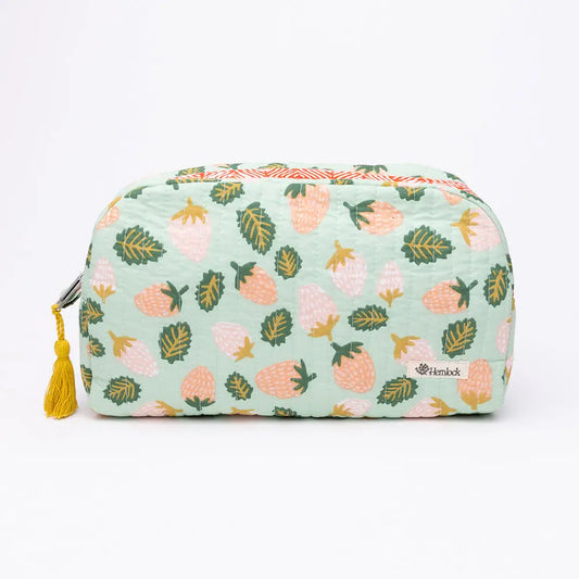 Suzette Quilted Make Up Pouch