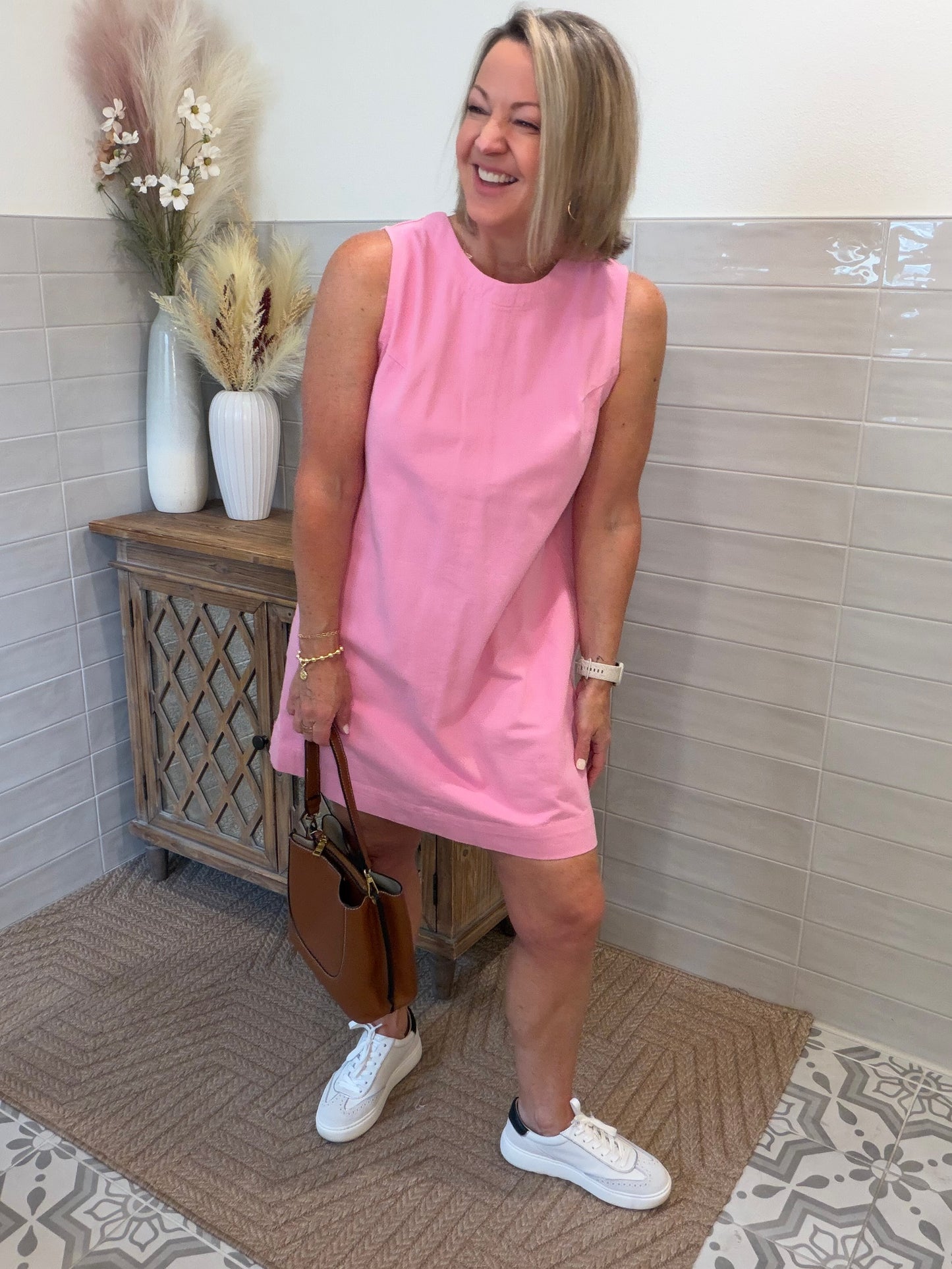 Pink Mini Dress