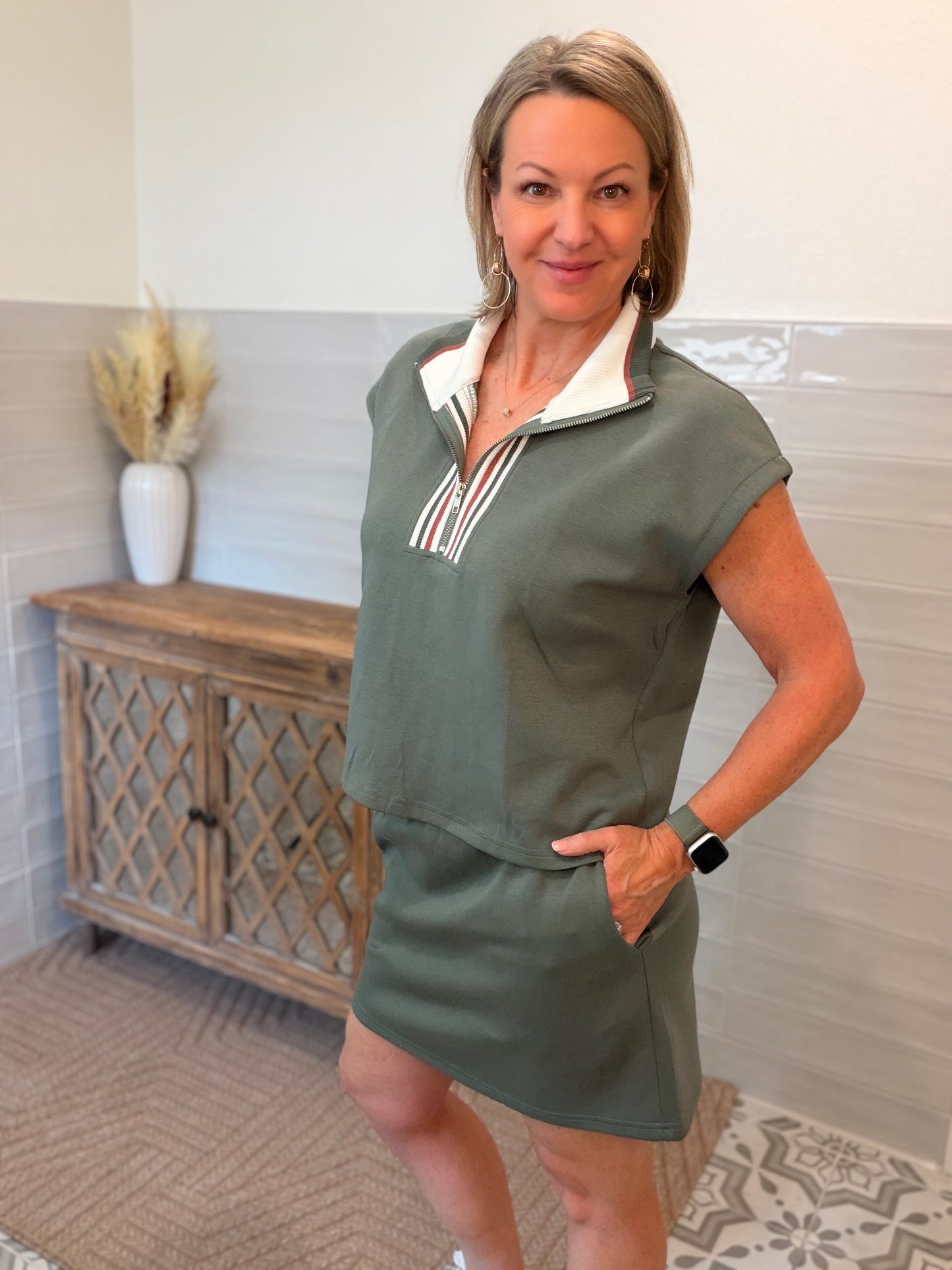 Casual Olive Set