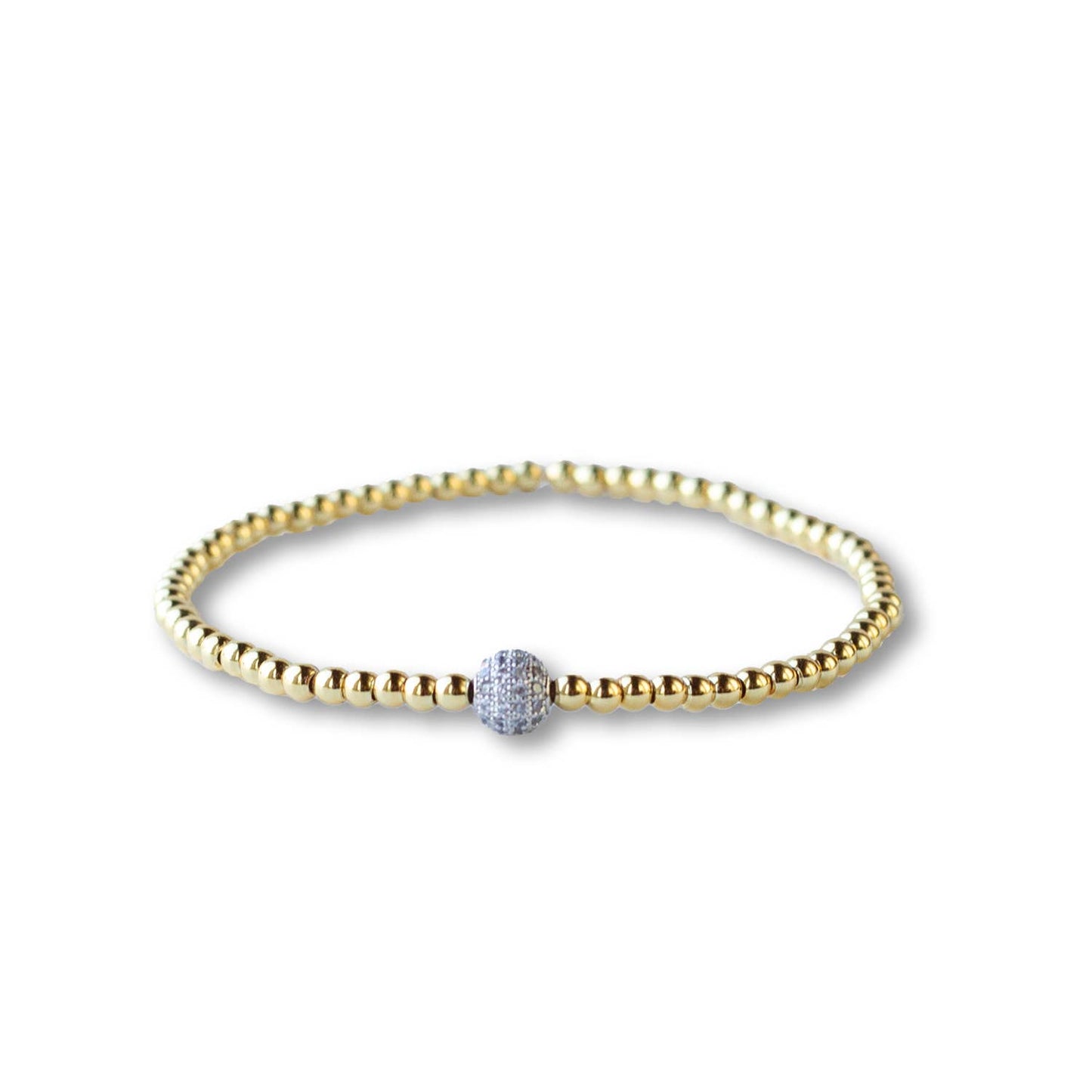 Gold Beaded Bracelet Collection