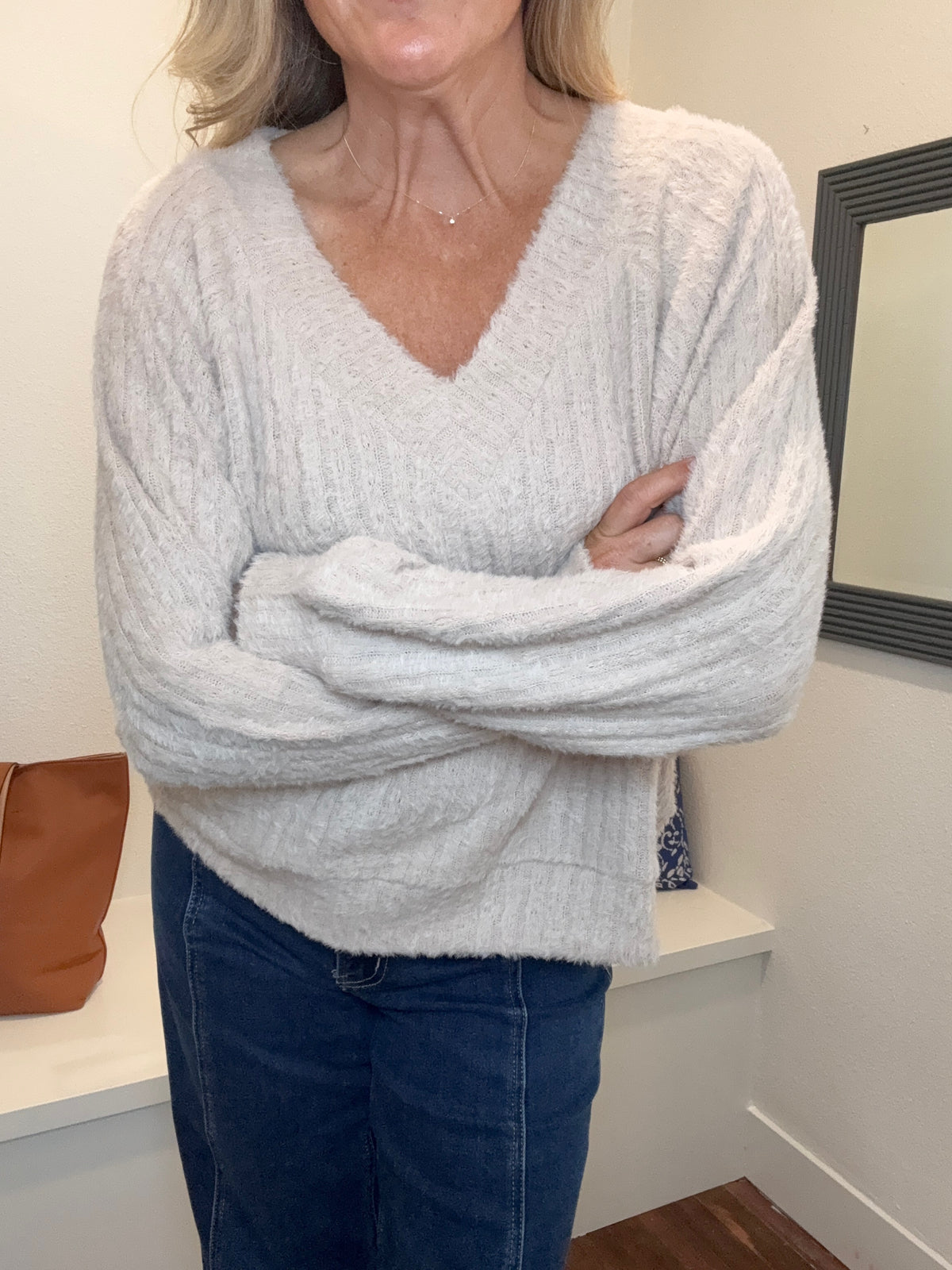 Soft Knit Pullover Sweater