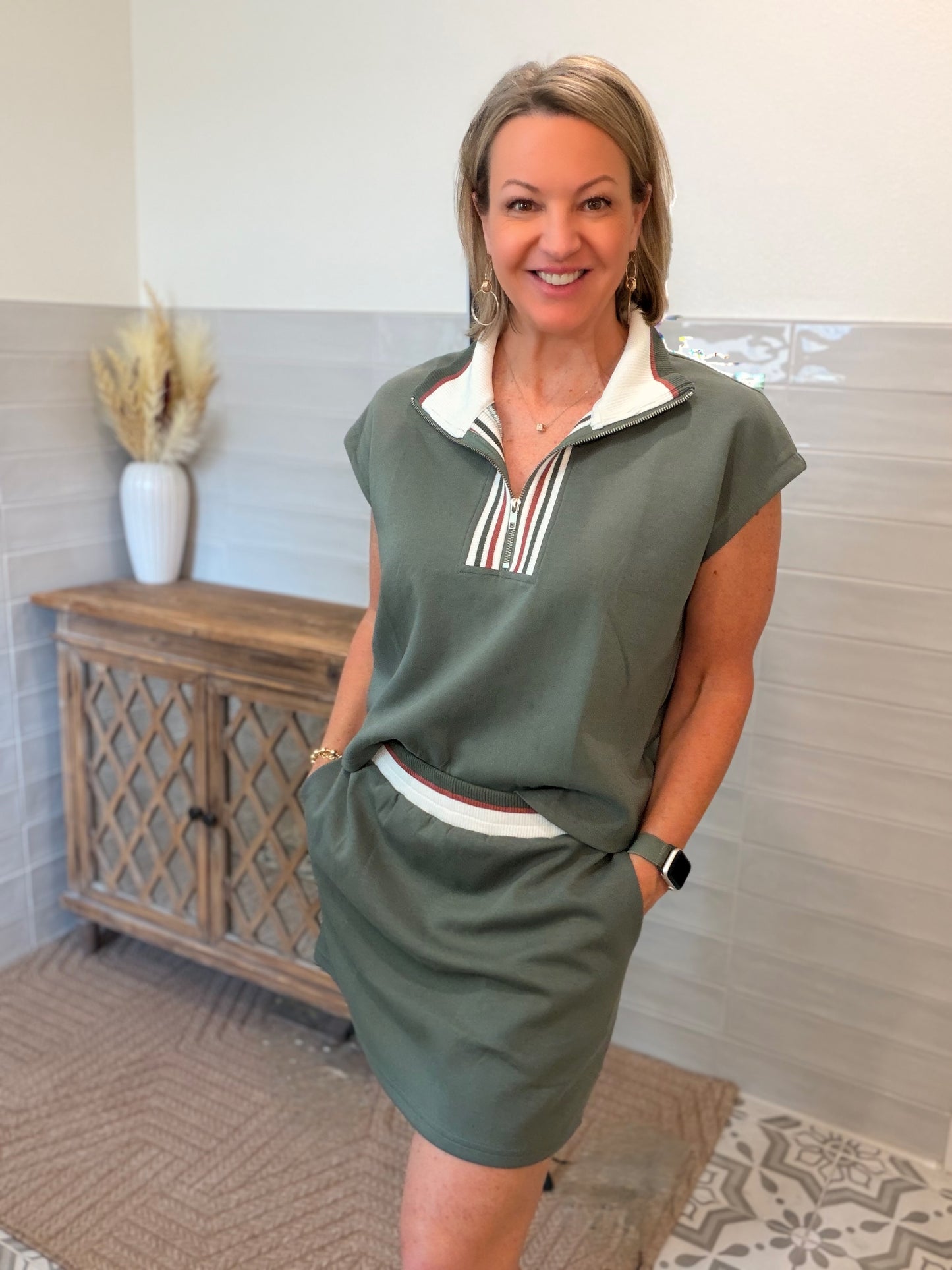 Casual Olive Set