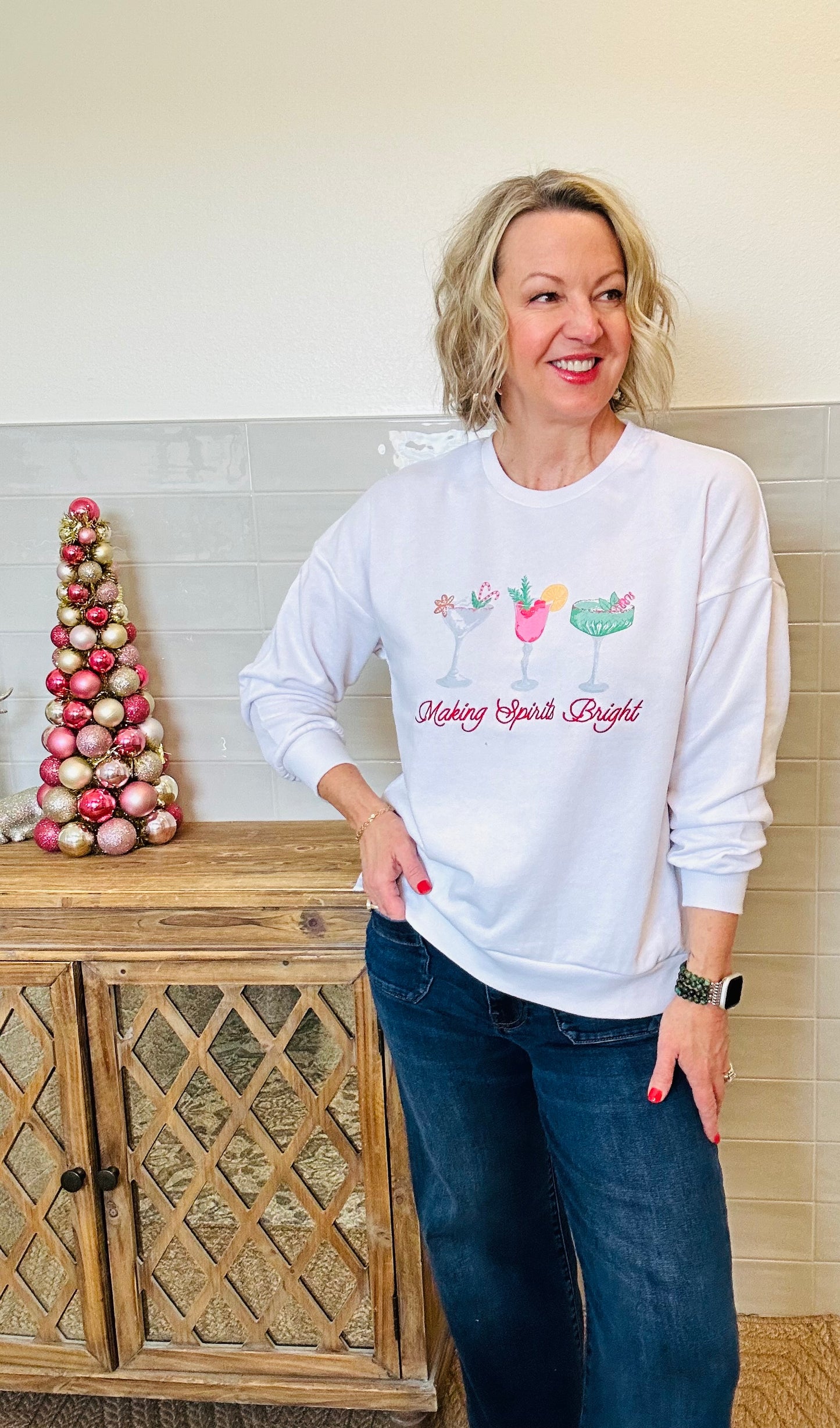 Making Spirits Bright Sweatshirt