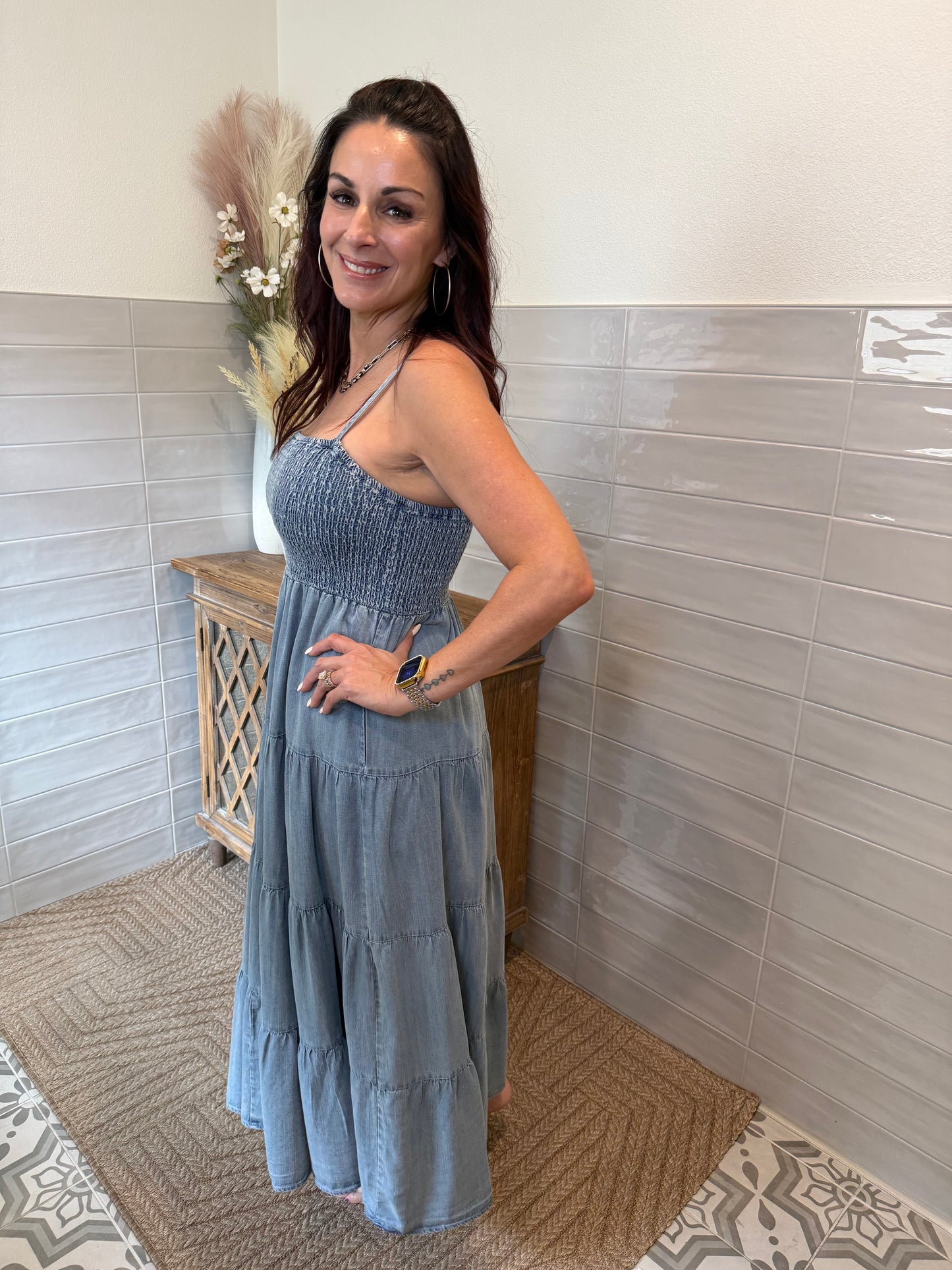 Gali Denim Dress