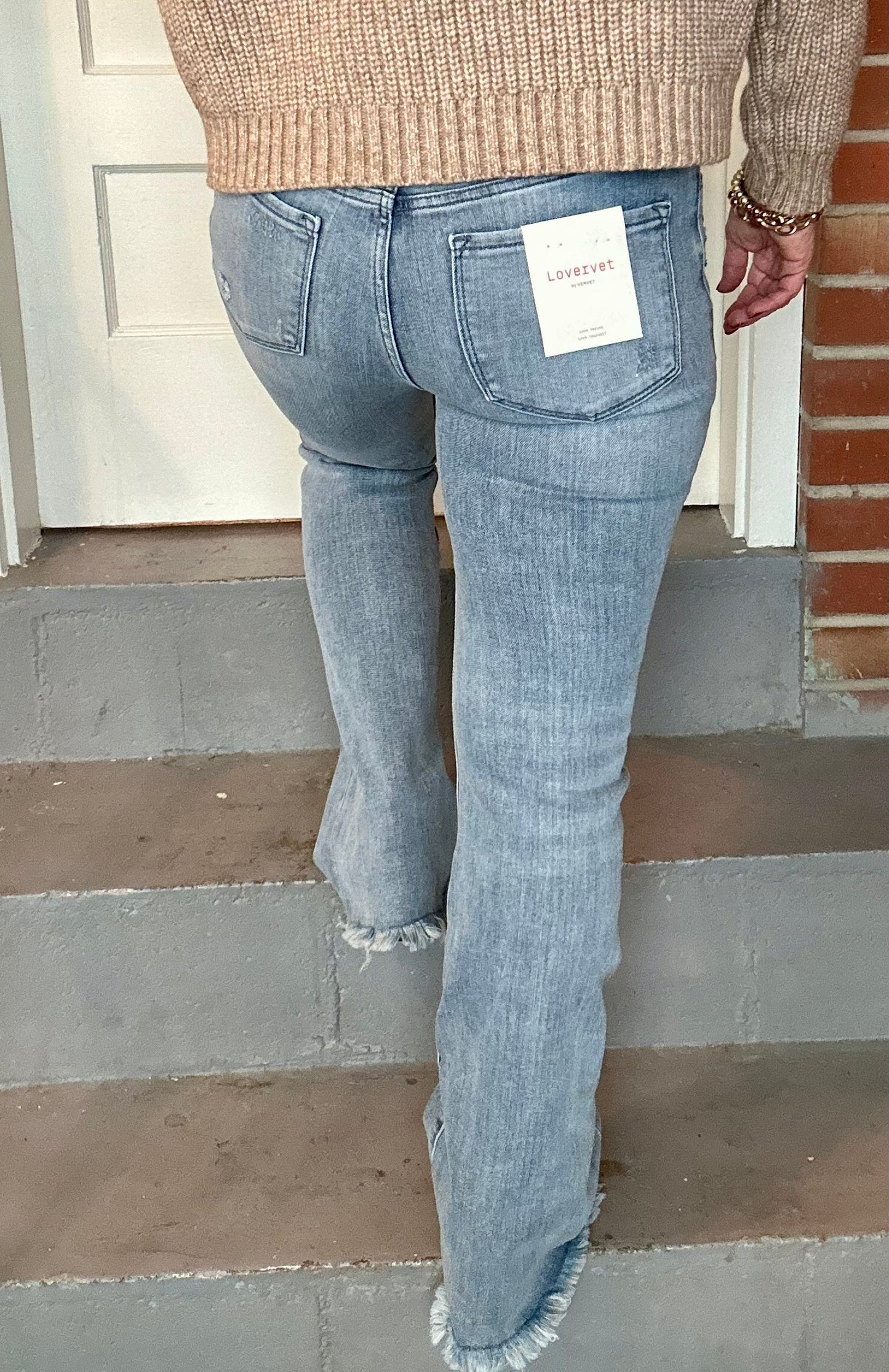 Jenny High Rise Flare Jeans