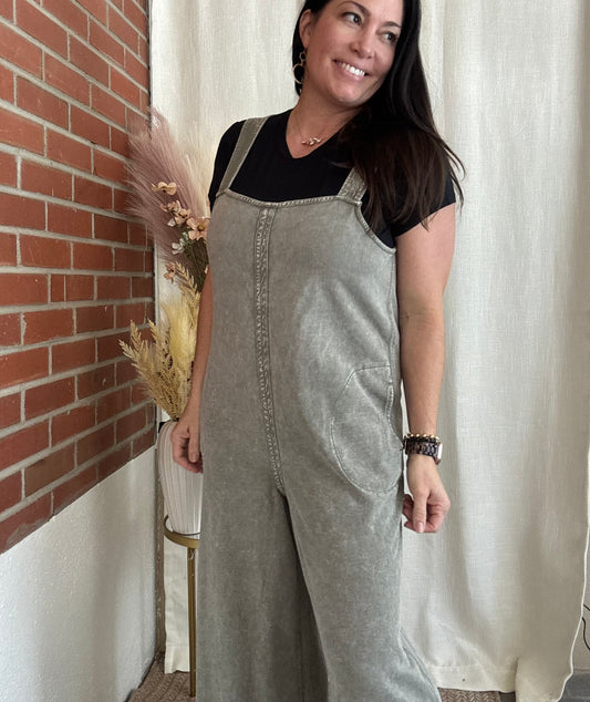 Mineral Wash Jumpsuit