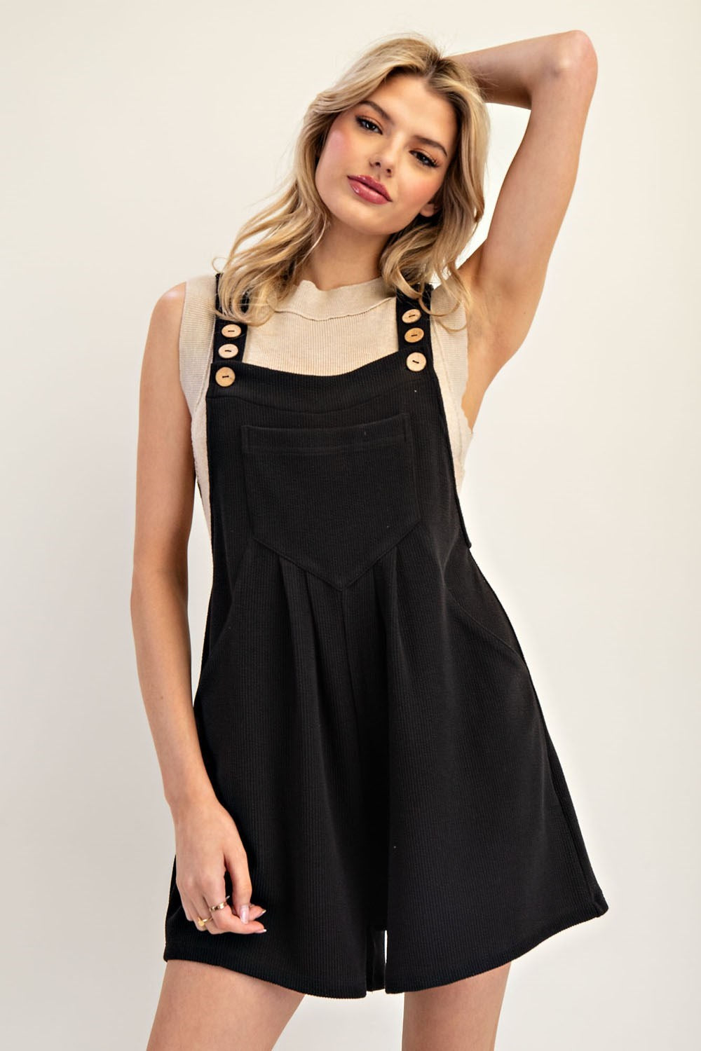 Sleeveless Adjustable Romper