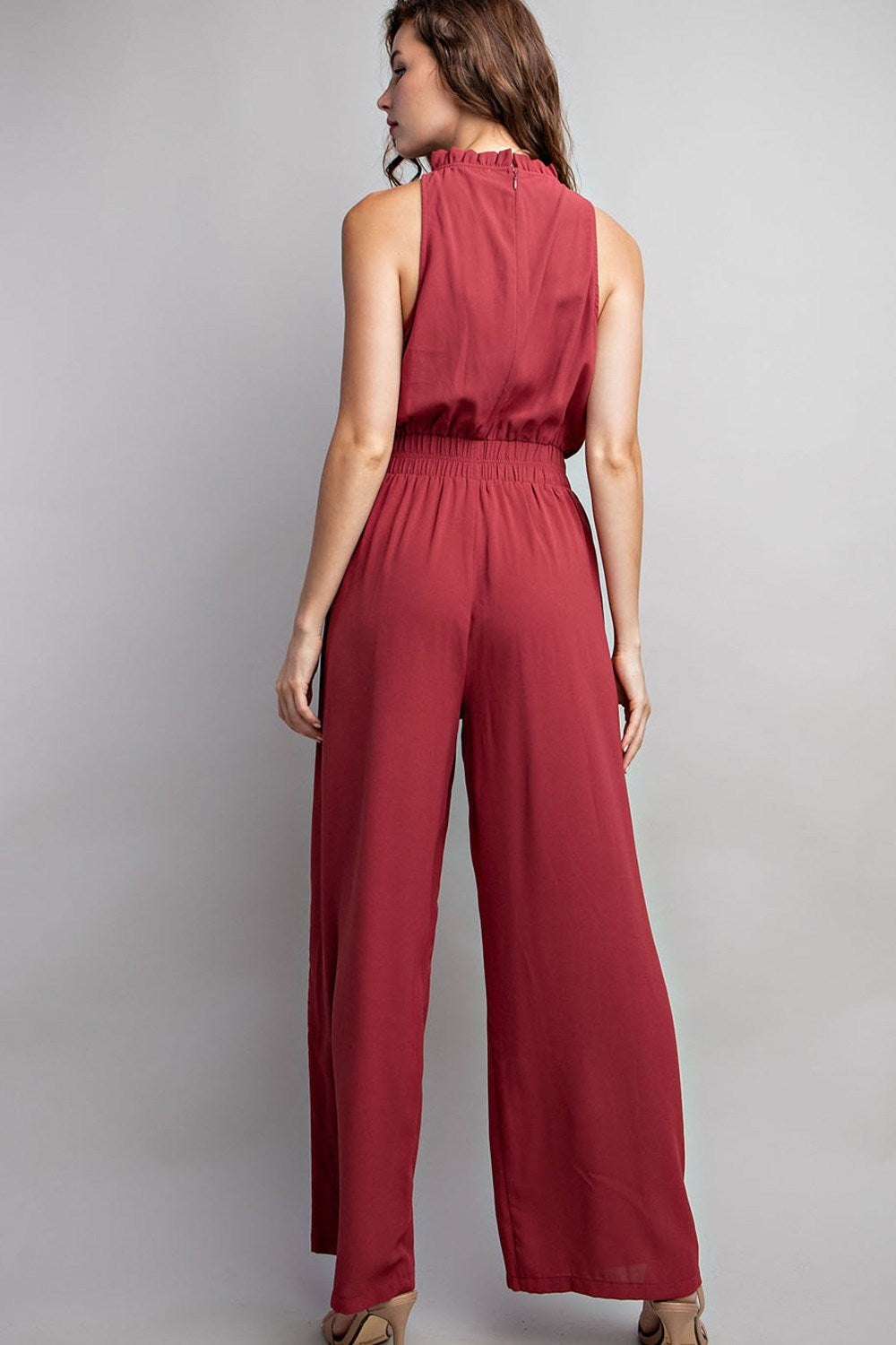 Halter Jumpsuit - Large